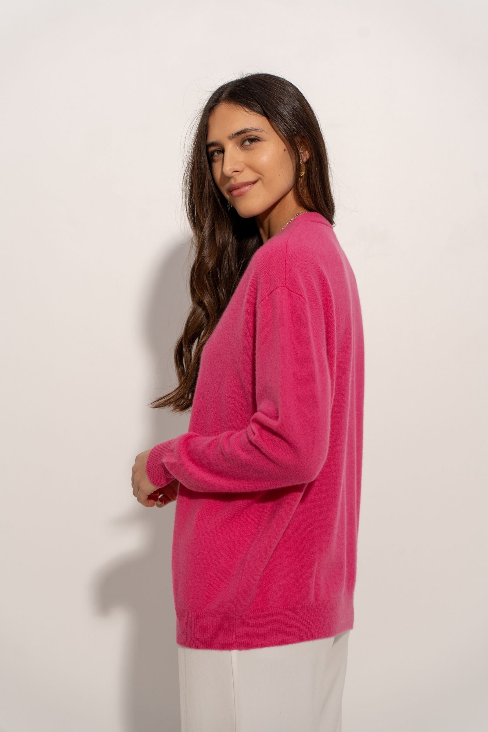 Le Cardigan Cachemire oversize