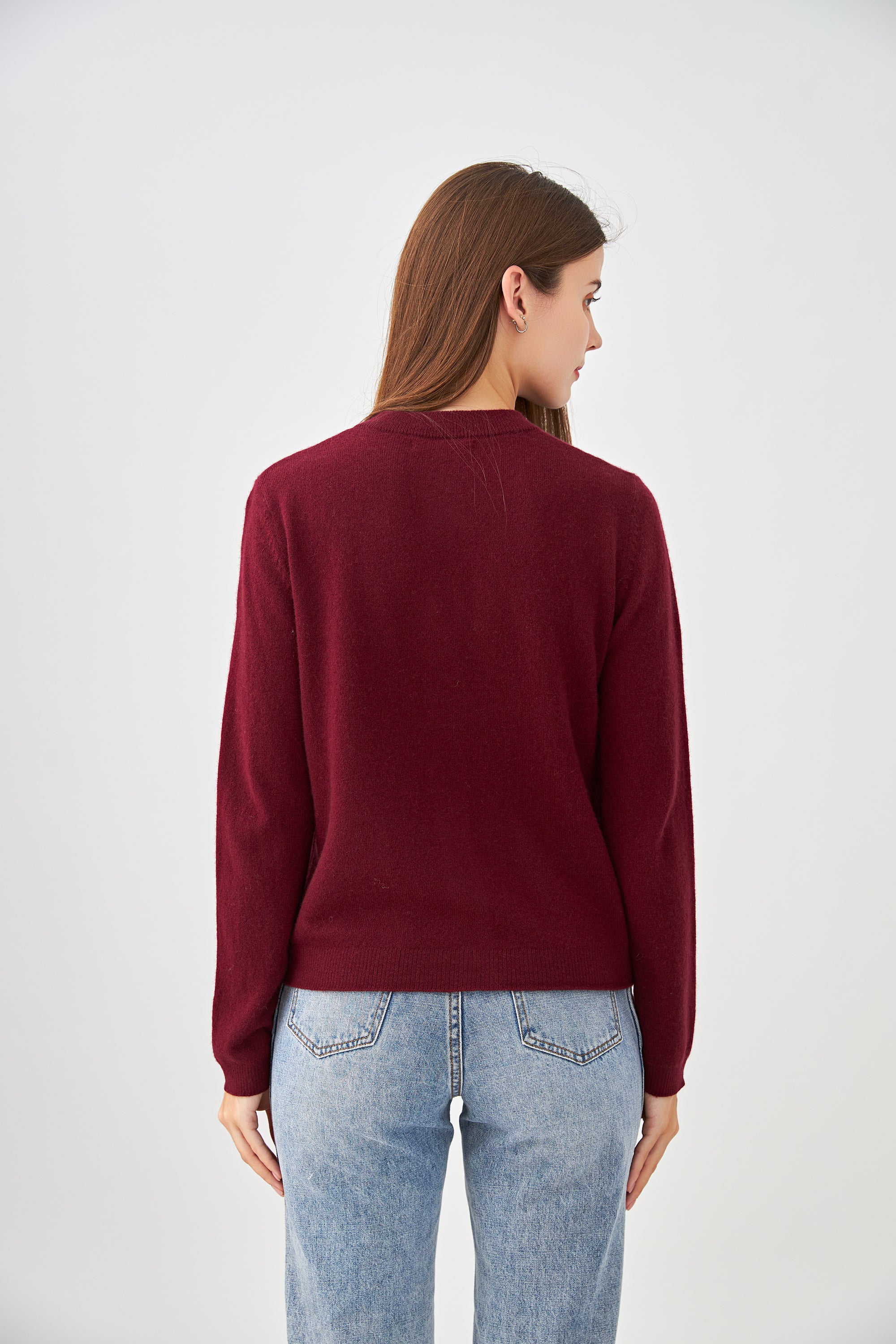 Cardigan boutons dorés en cachemire