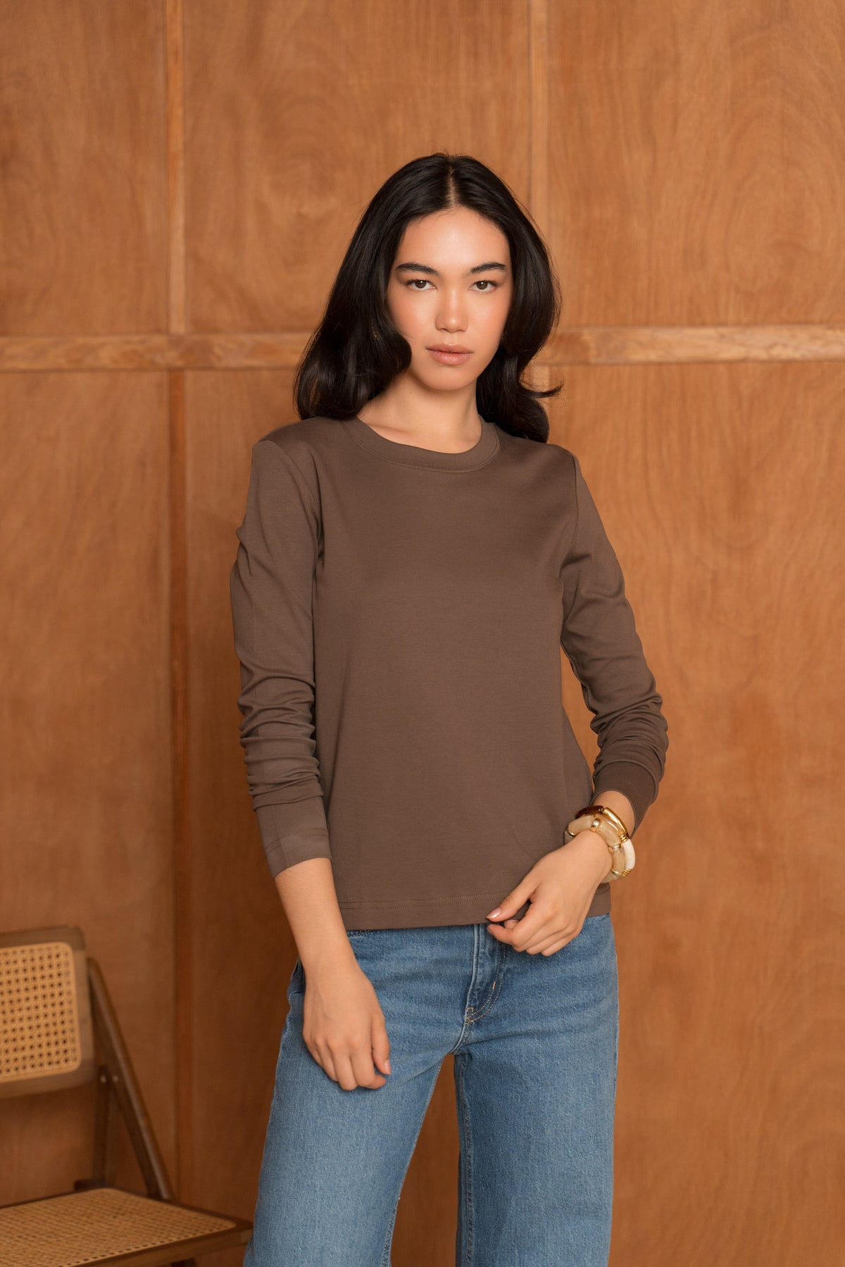 T-shirt 100% coton premium manches longues