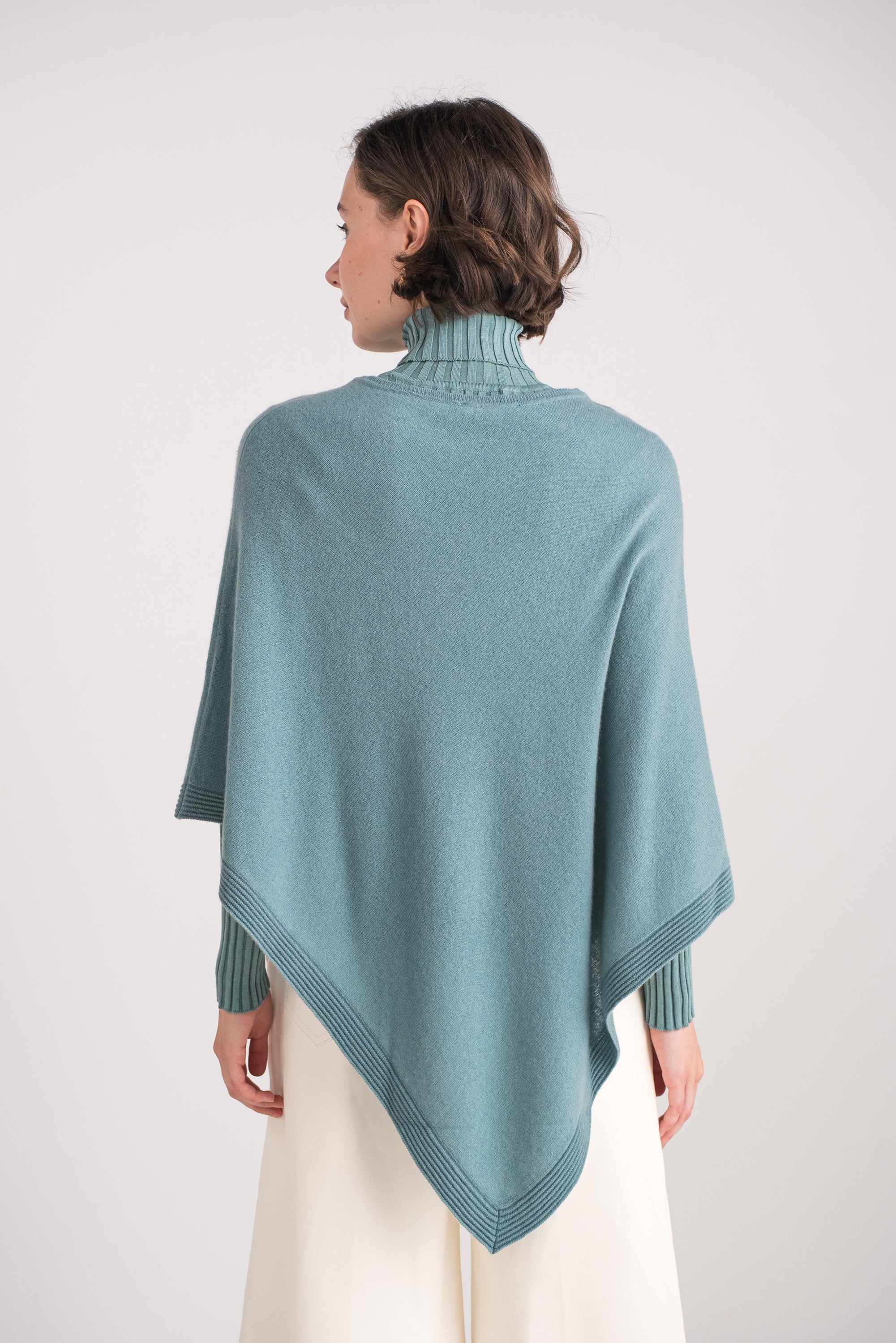 Poncho en cachemire
