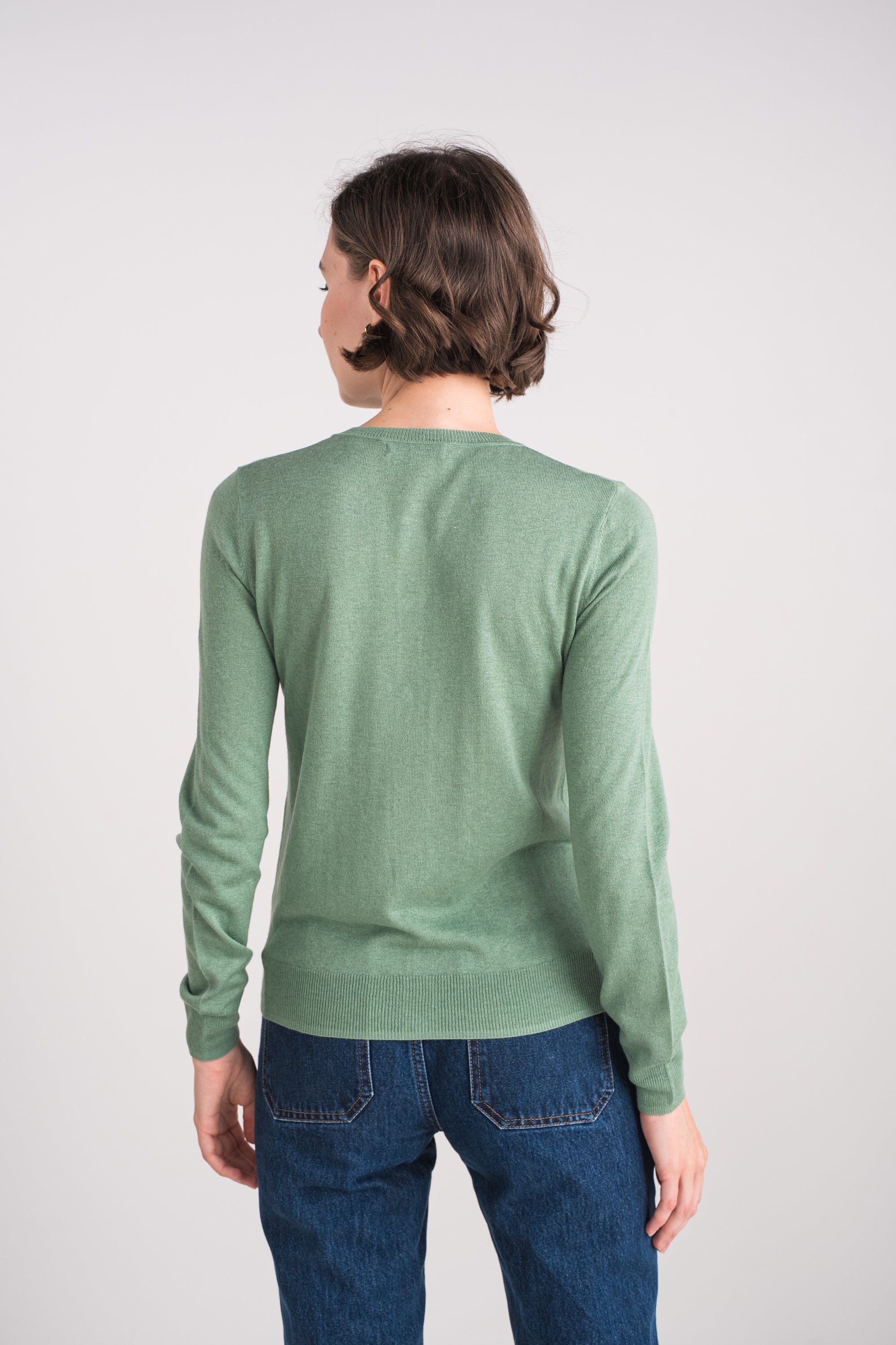 Cardigan en soie et cachemire