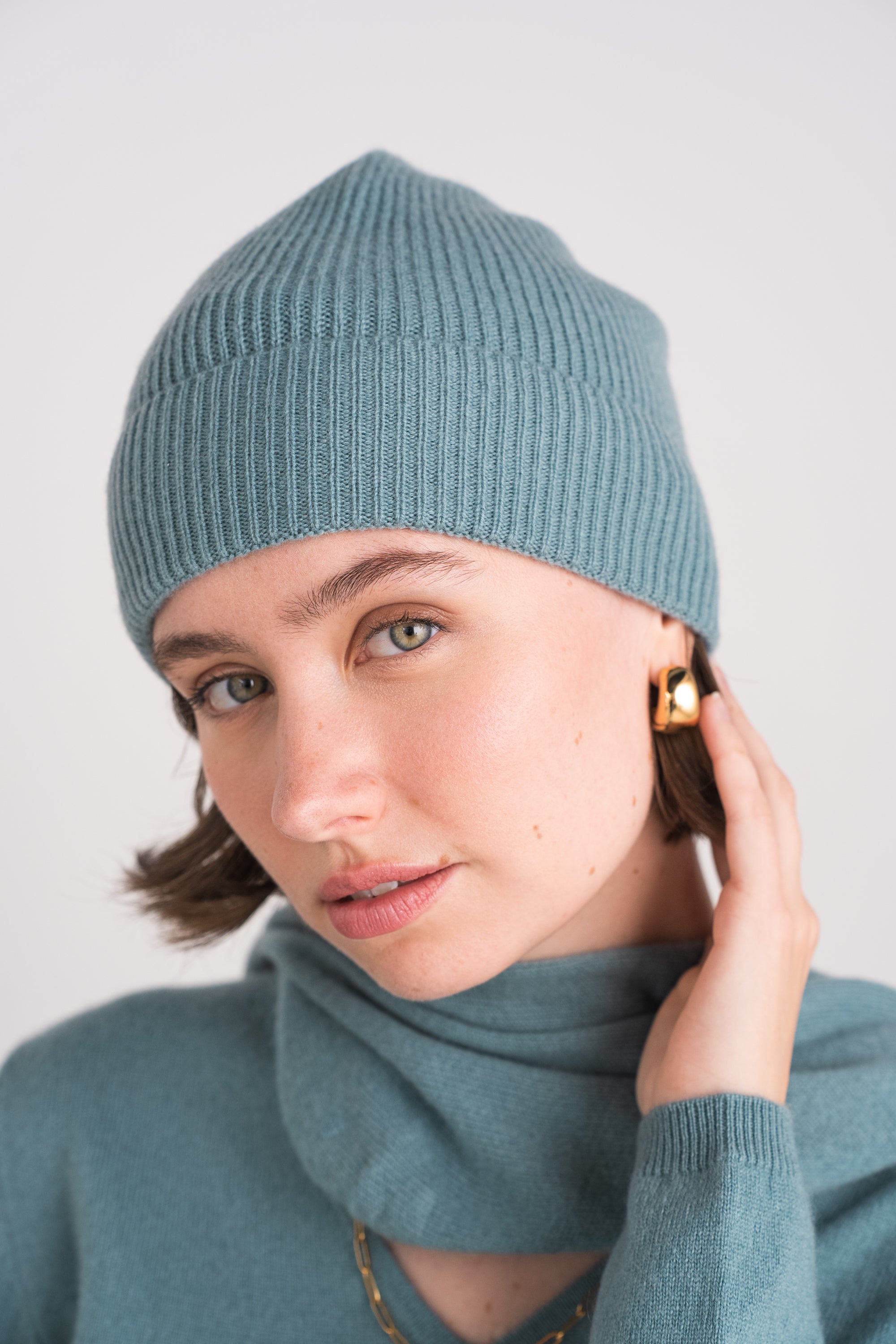 Bonnet 100% cachemire