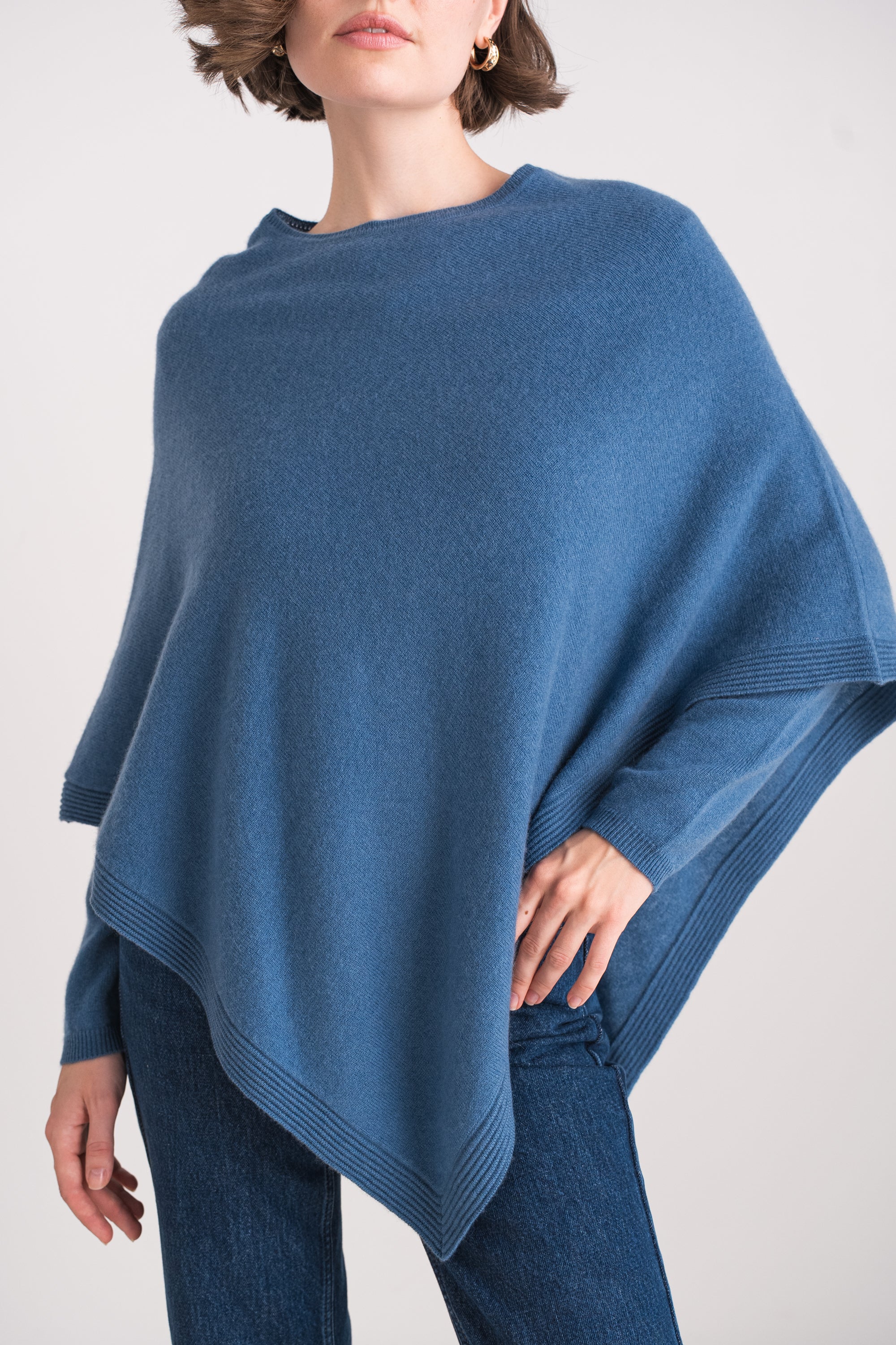 Poncho en cachemire