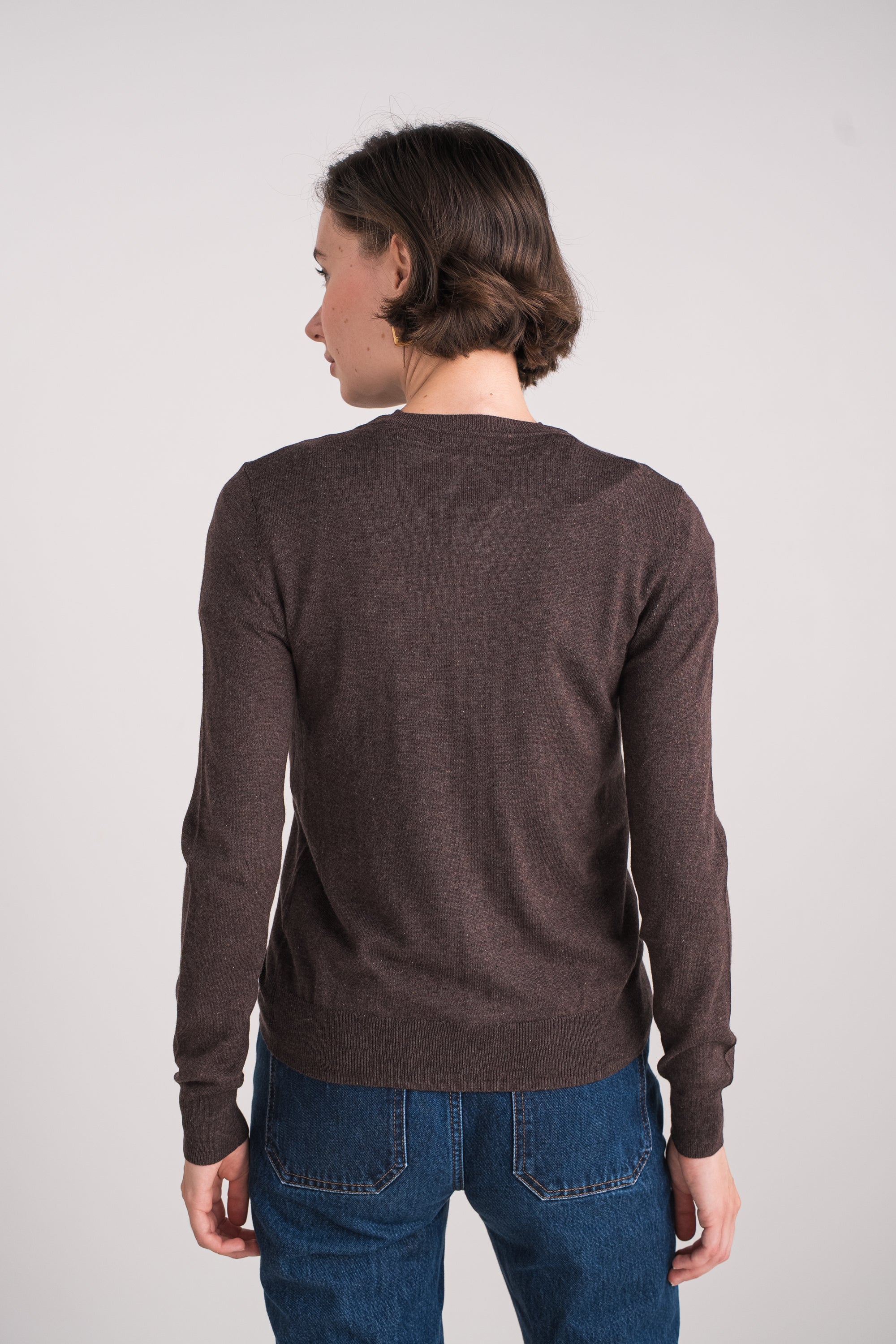 Cardigan en soie et cachemire