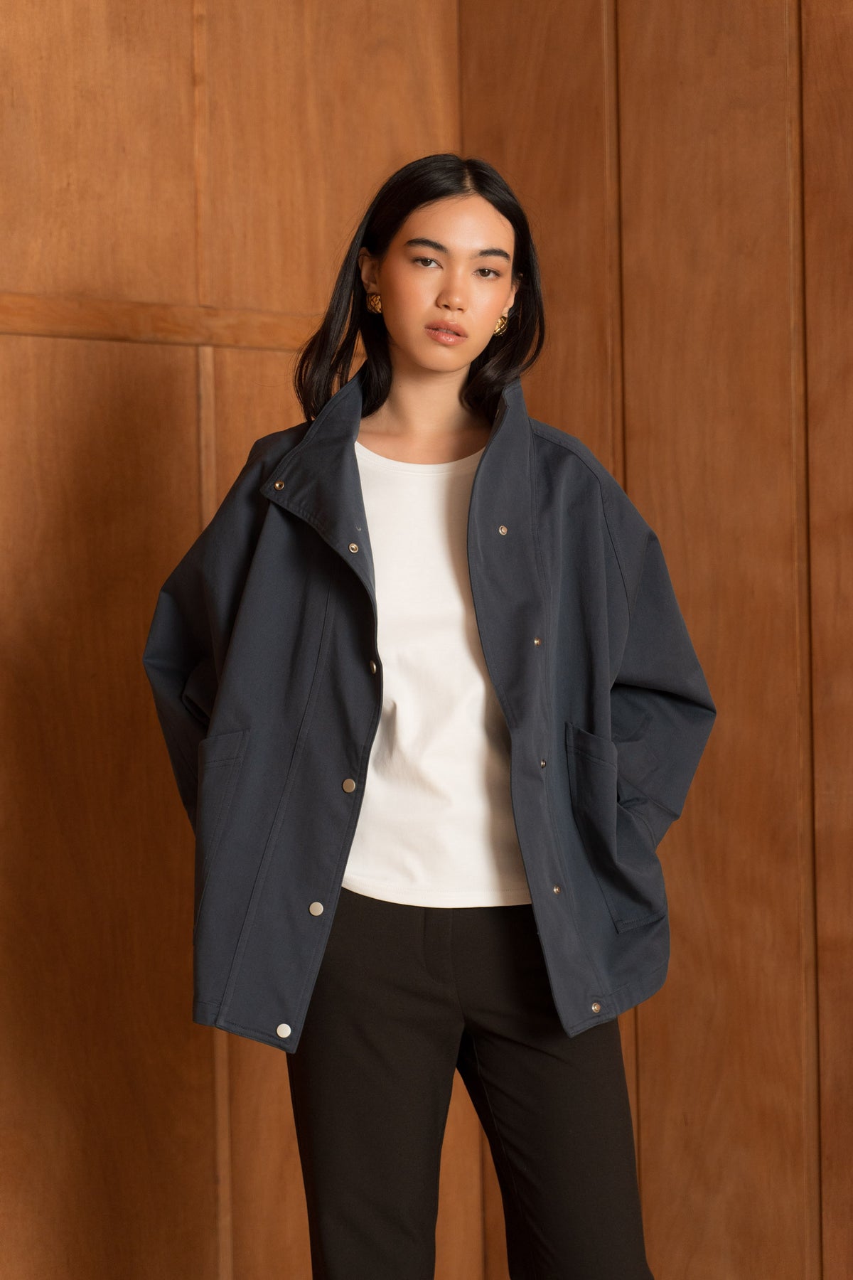 Veste oversize 100% coton