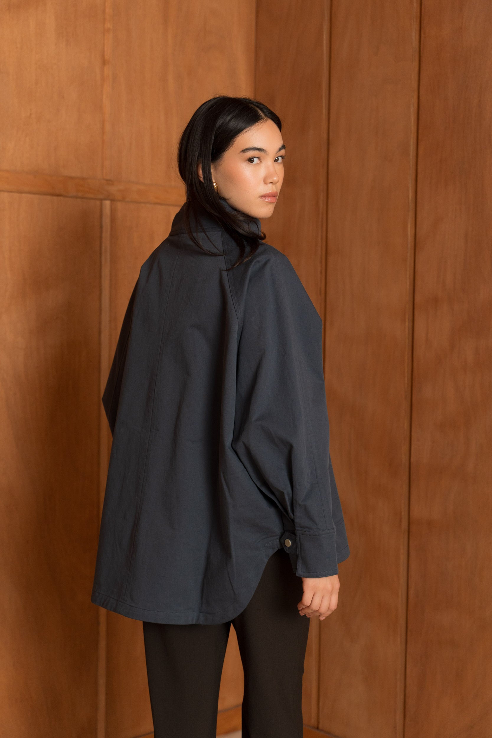 Veste oversize 100% coton