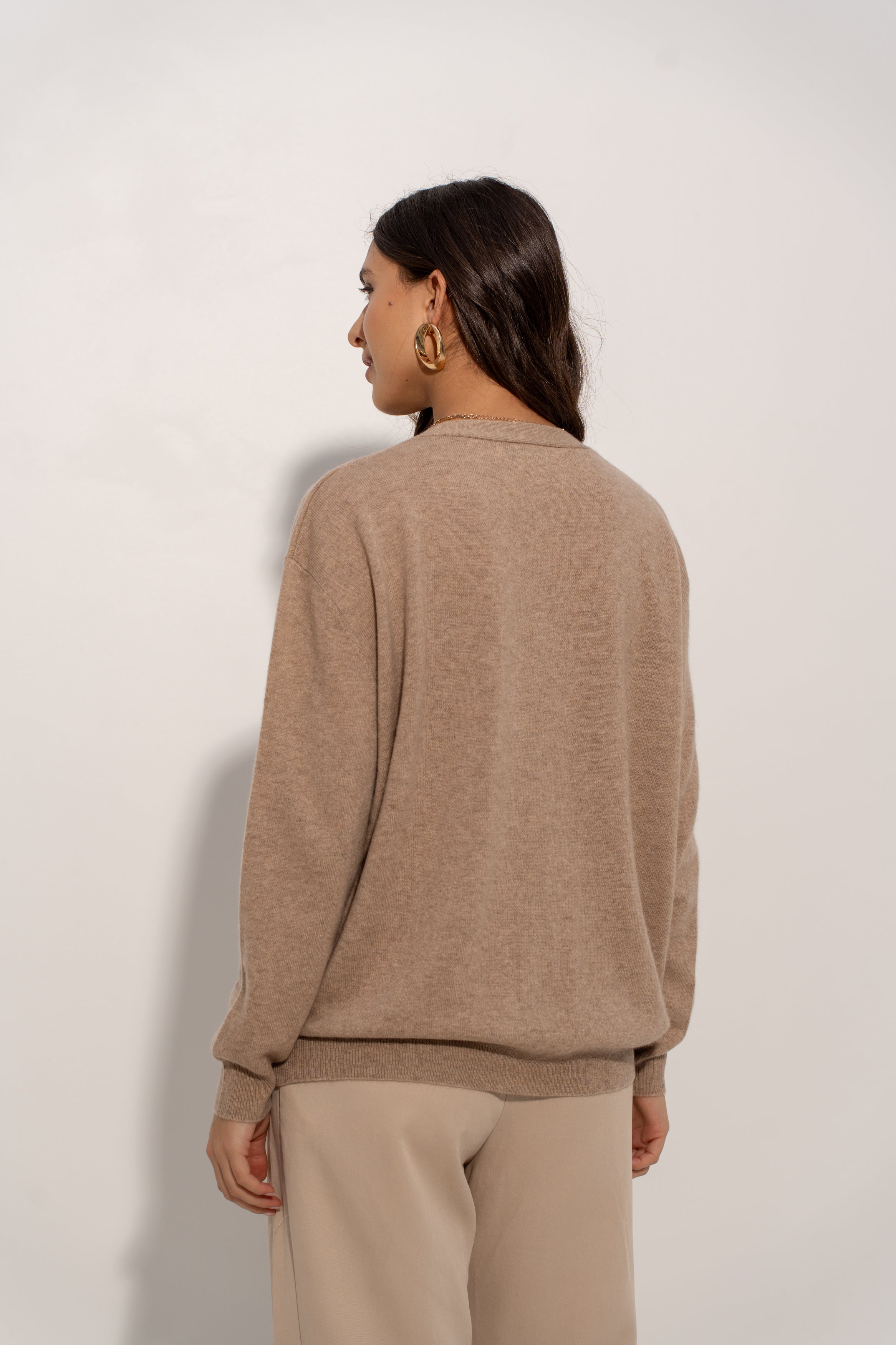 Le Cardigan Cachemire oversize