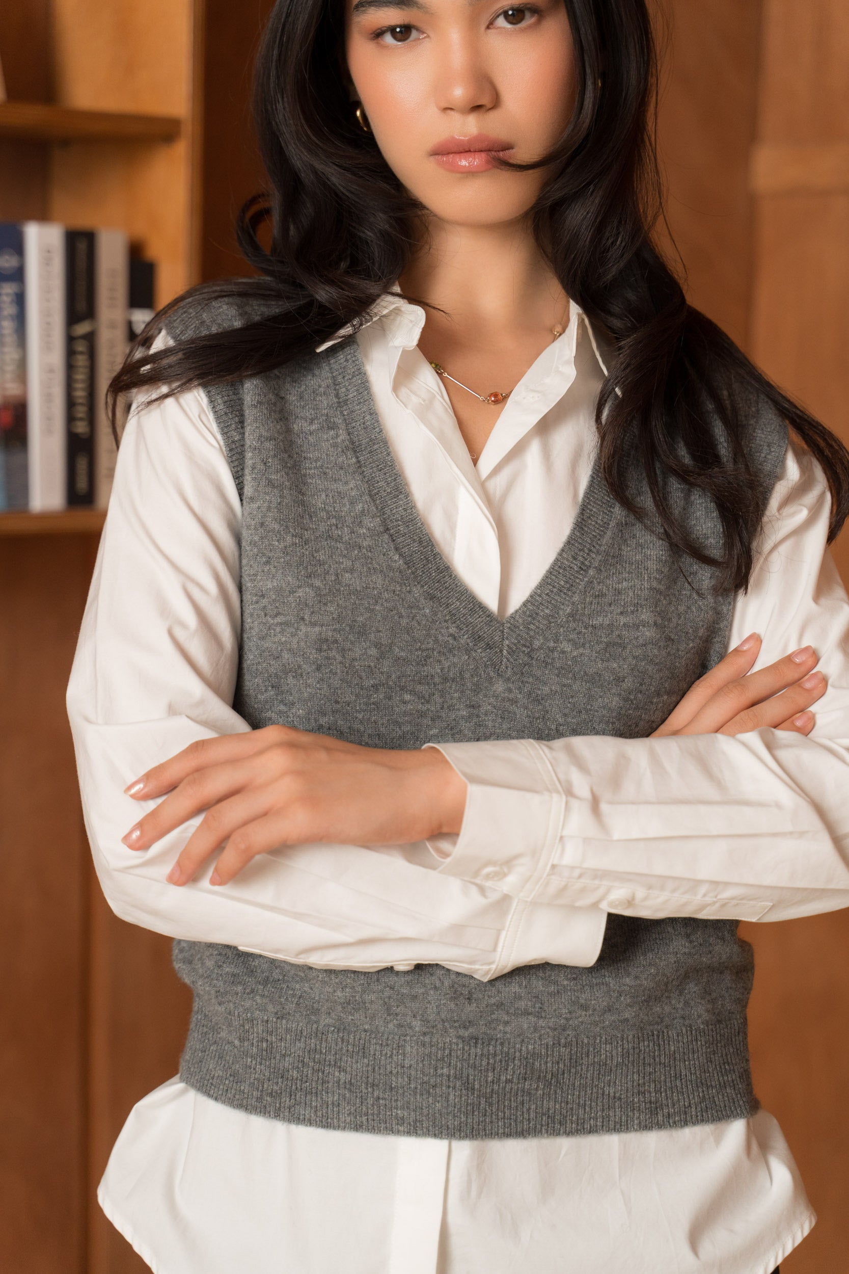 Le Pull Cachemire — Sans Manches