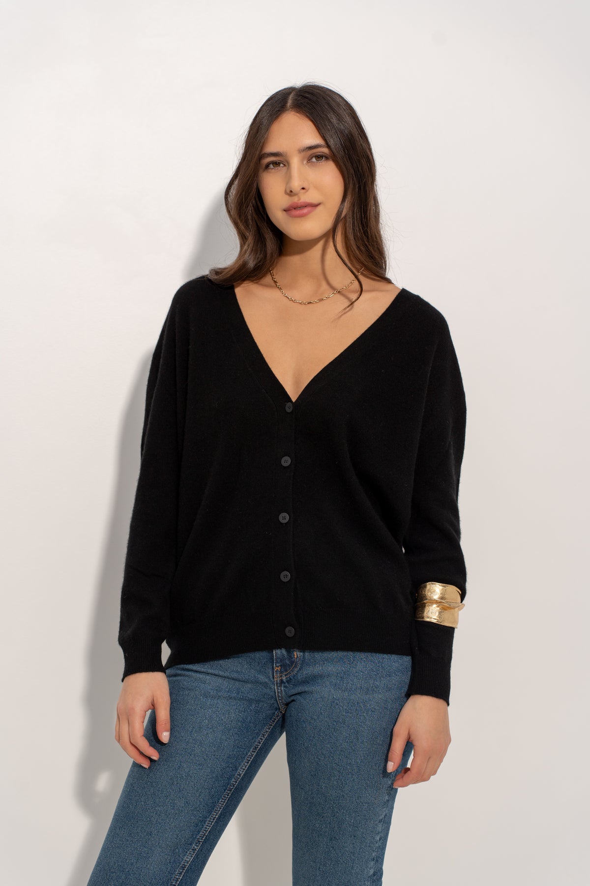 Le Cardigan Cachemire oversize