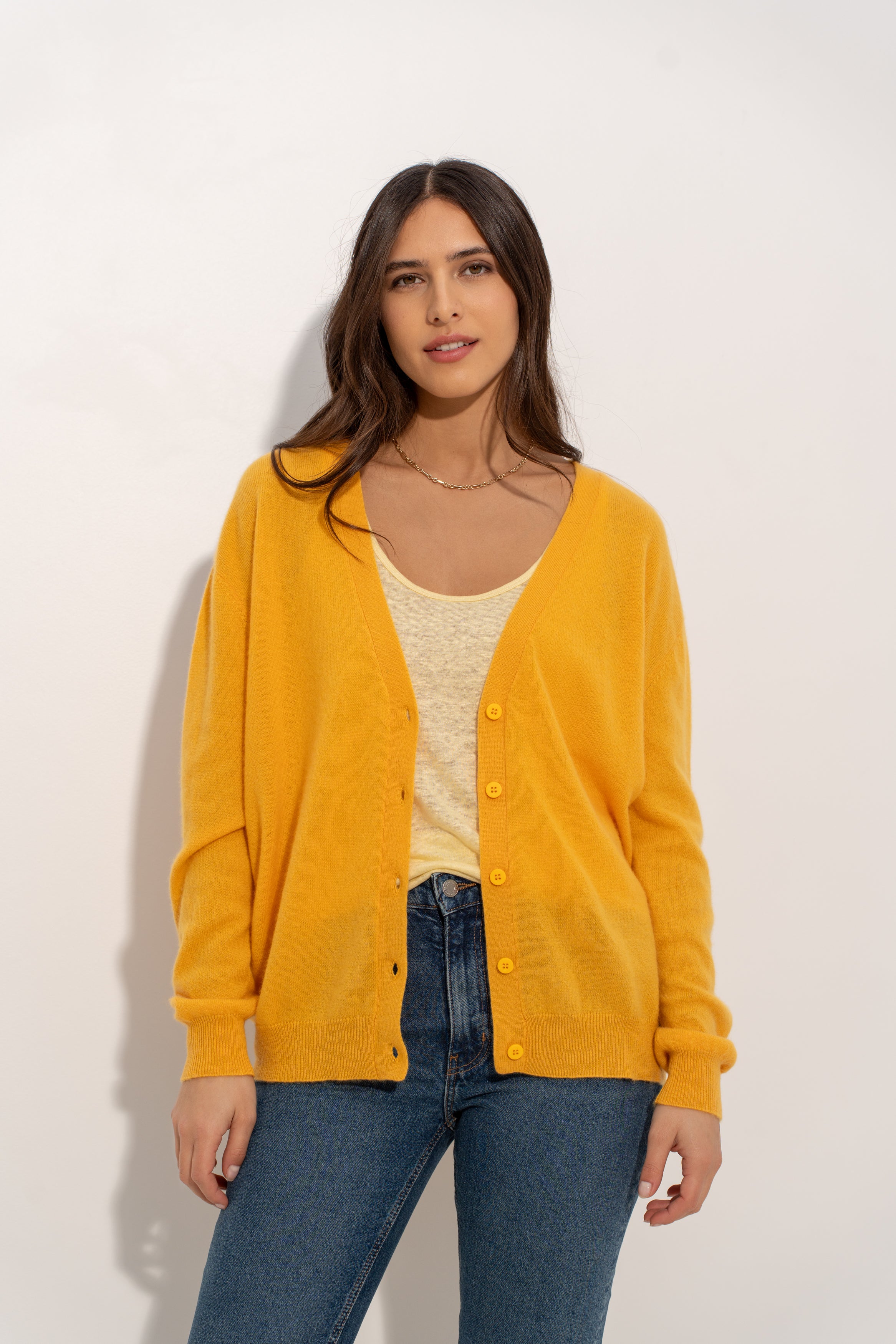 Le Cardigan Cachemire oversize