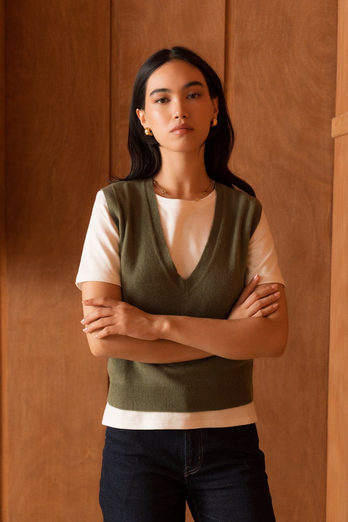 Le Pull Cachemire — Sans Manches