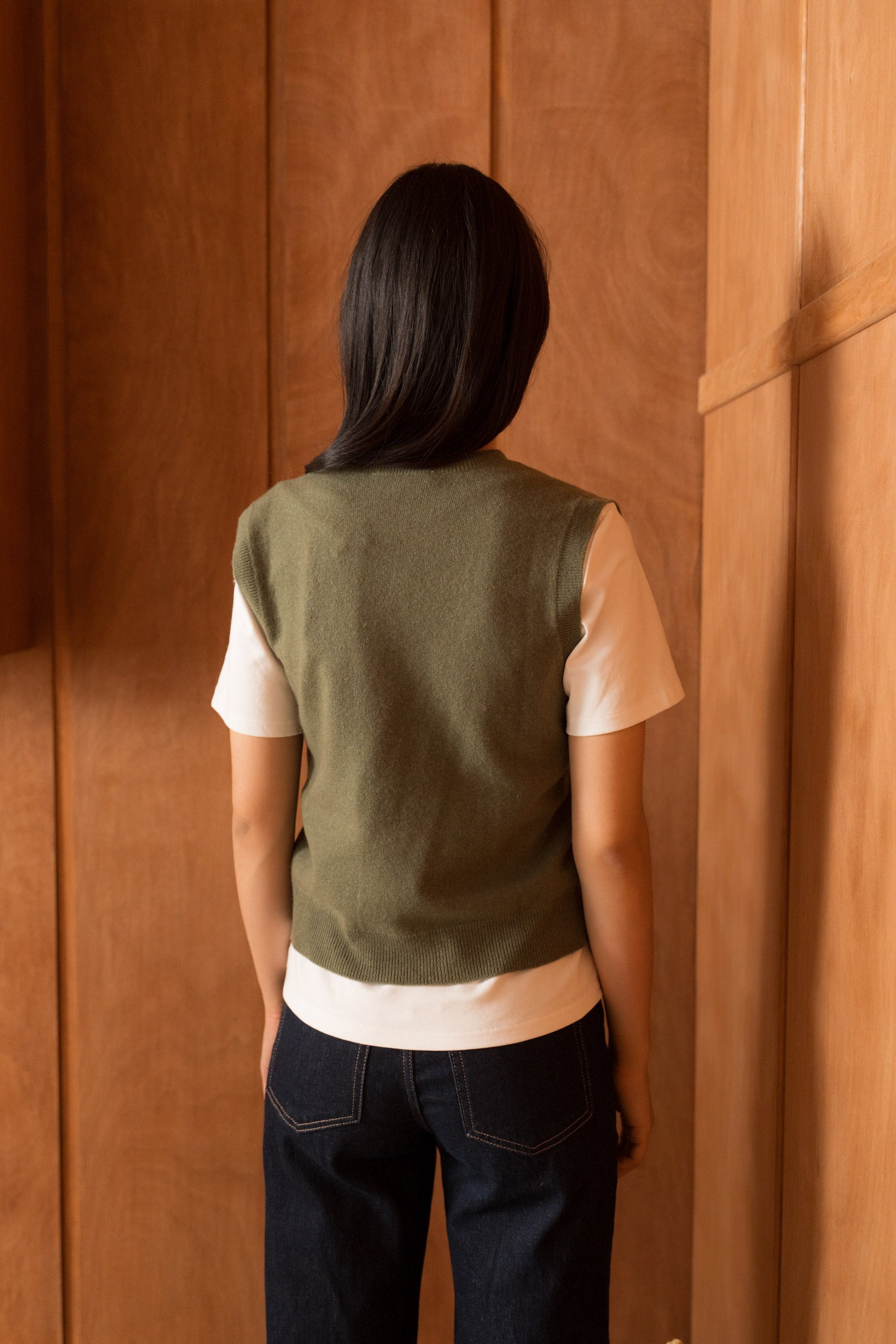 Le Pull Cachemire — Sans Manches