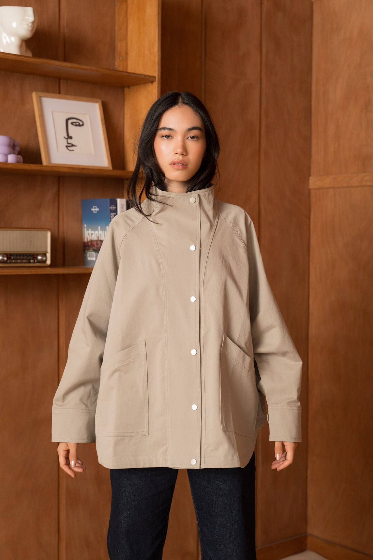 Veste oversize 100% coton
