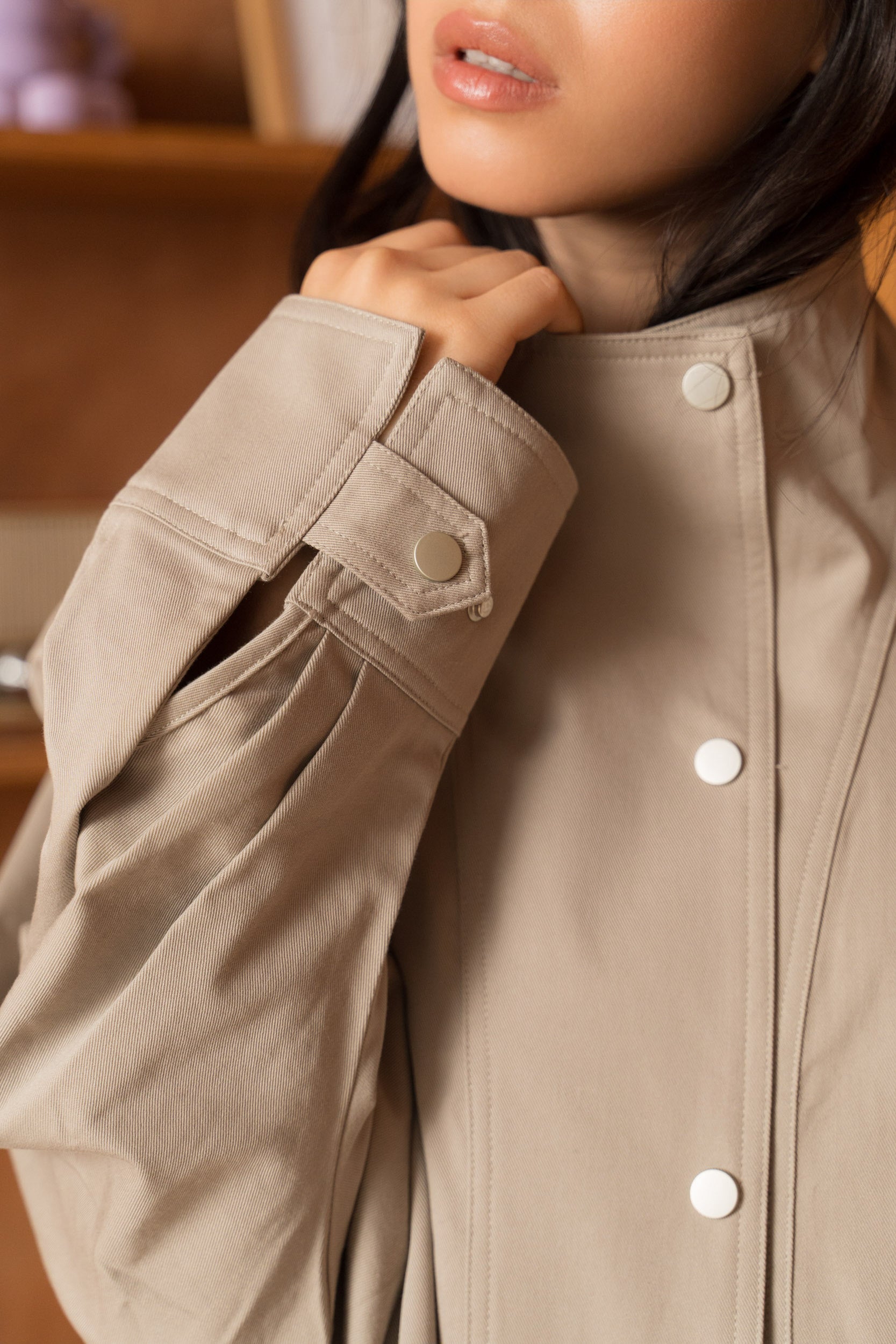 Veste oversize 100% coton
