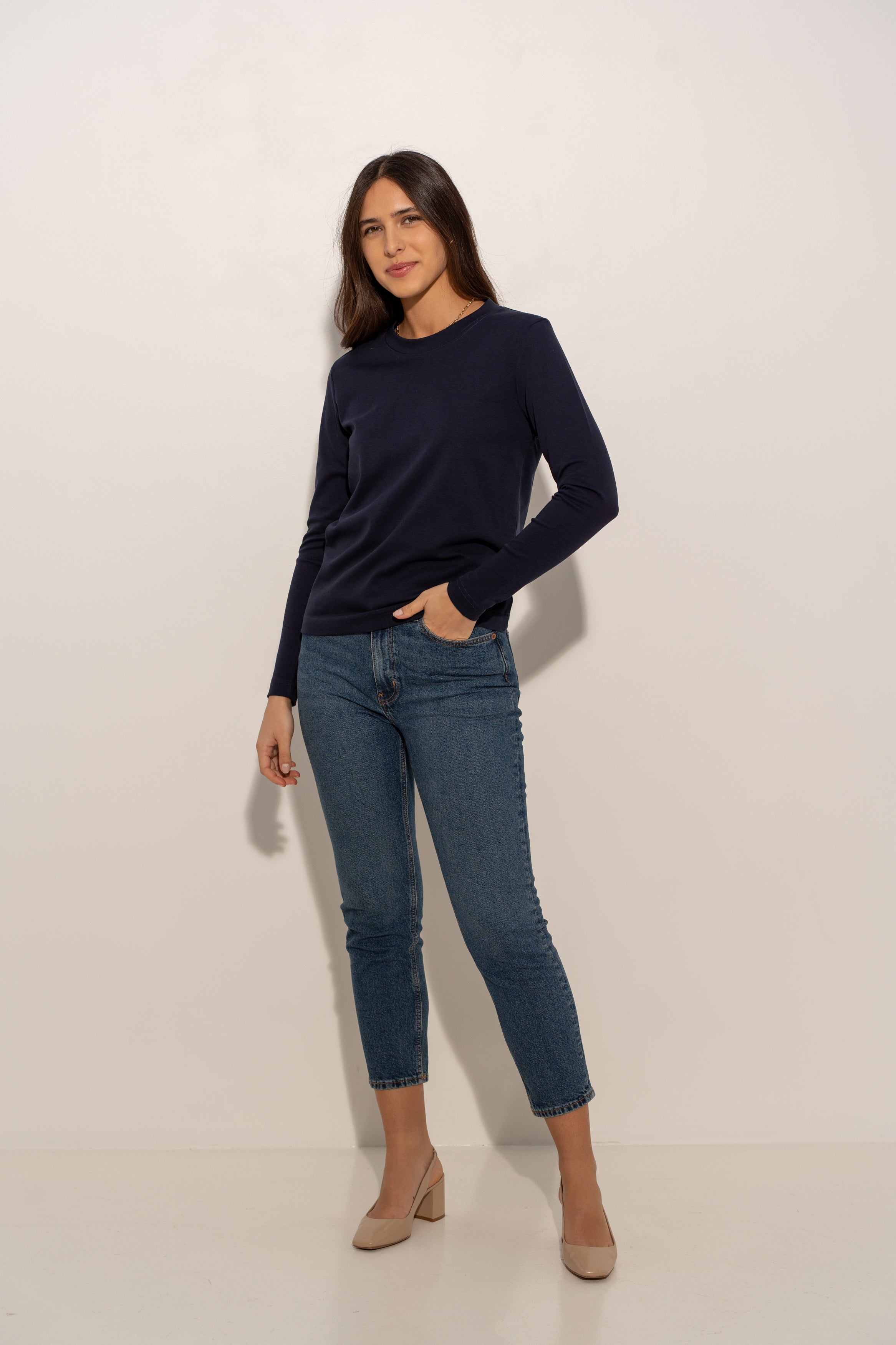 T-shirt 100% coton premium manches longues