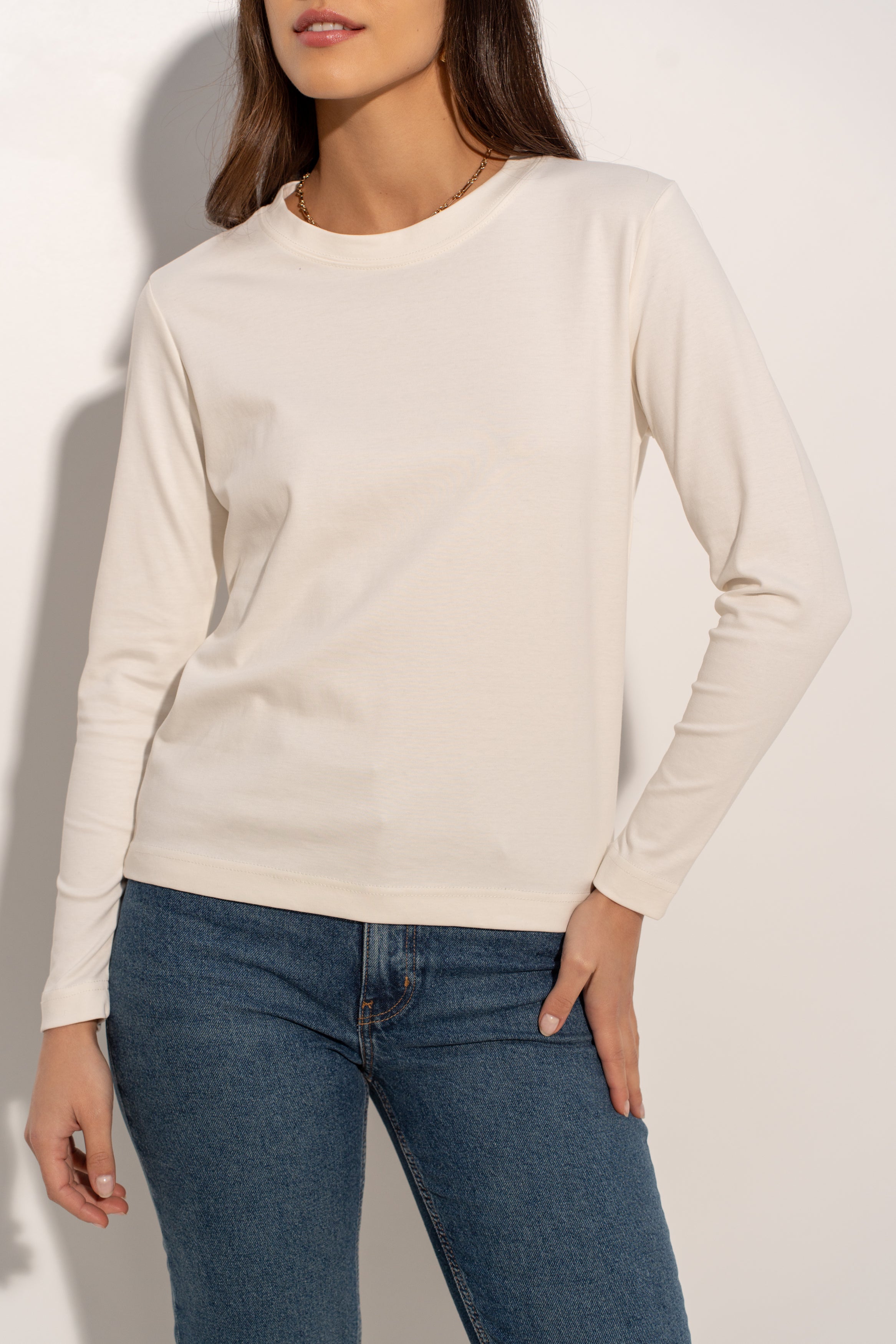 T-shirt 100% coton premium manches longues