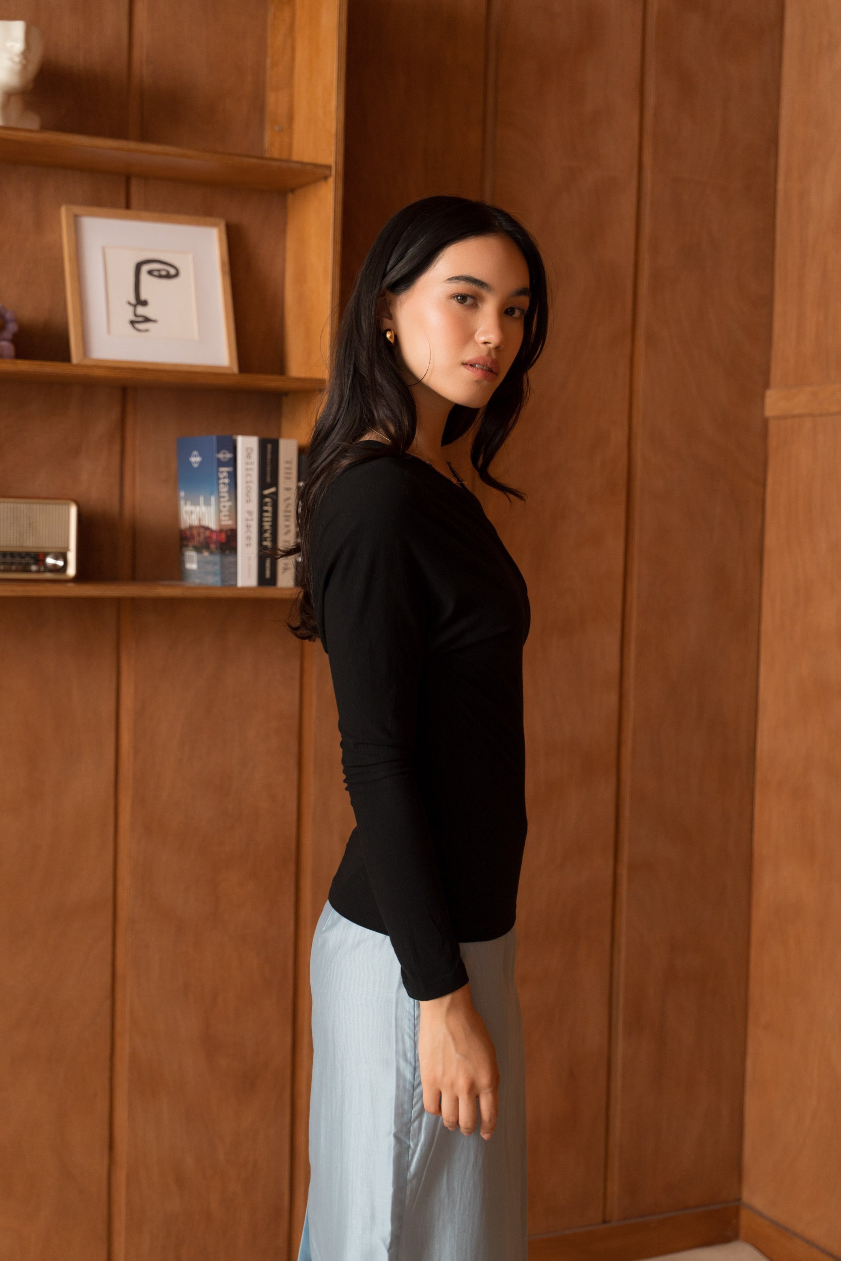 Le Sous-Pull Laine Mérinos cache-cœur