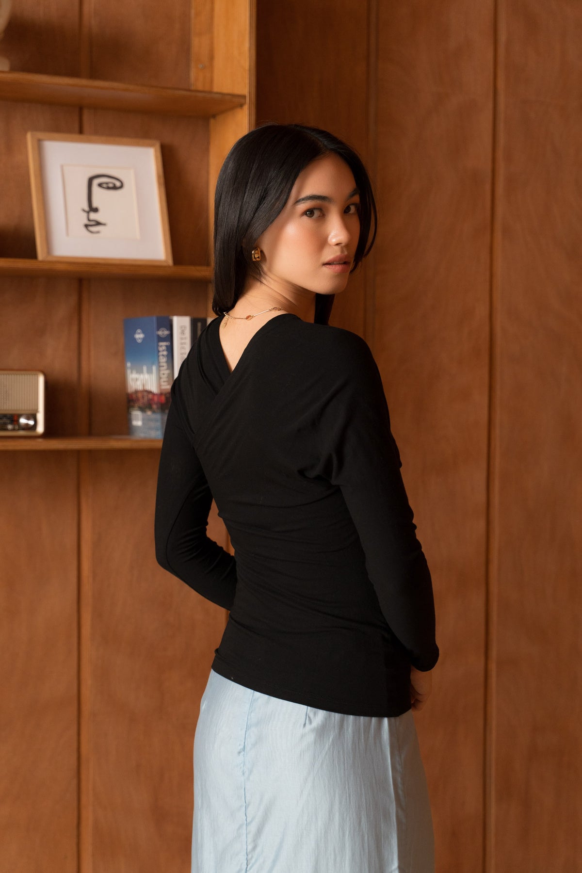 Le Sous-Pull Laine Mérinos cache-cœur