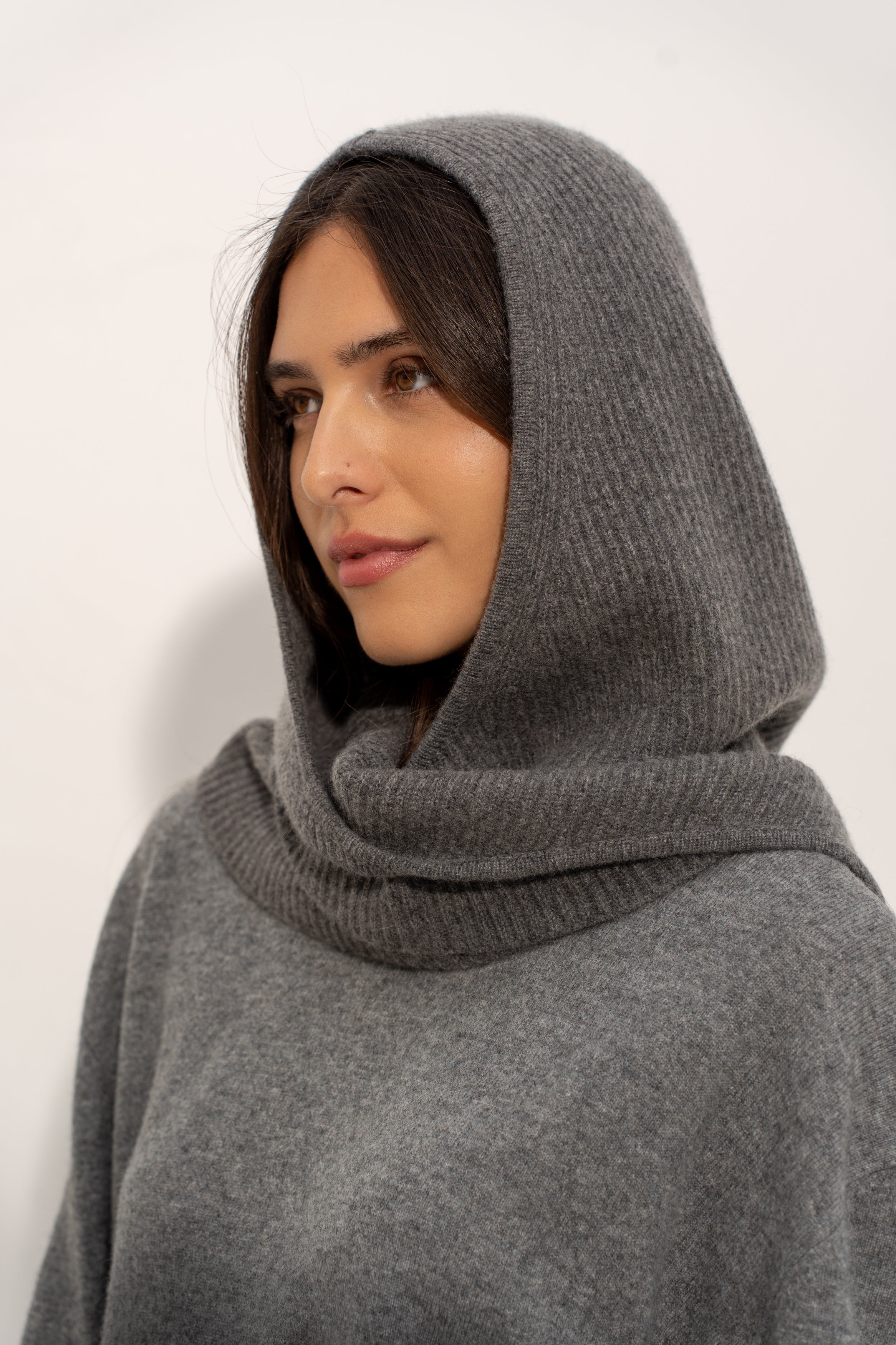 Cagoule 100% cachemire