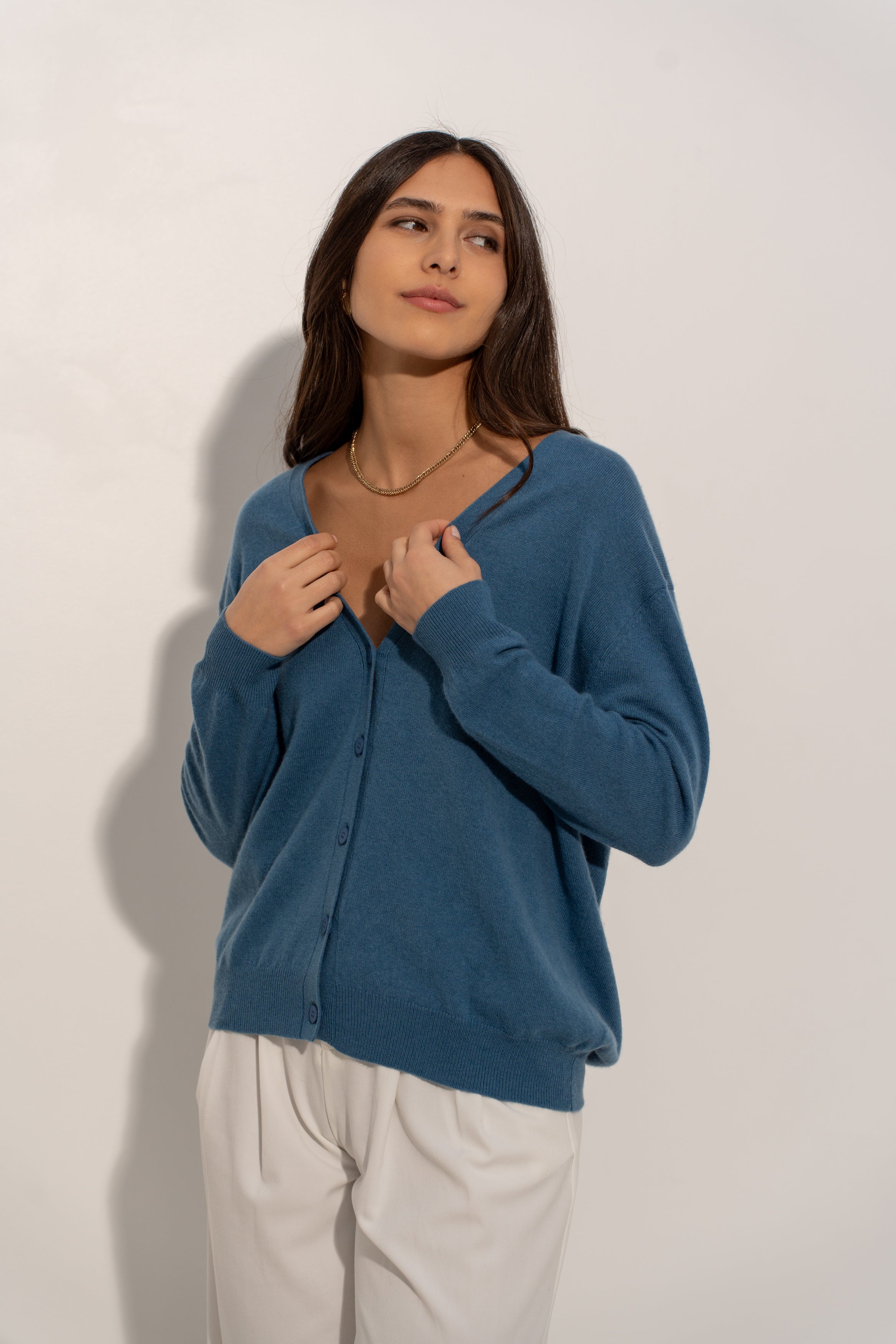 Le Cardigan Cachemire oversize