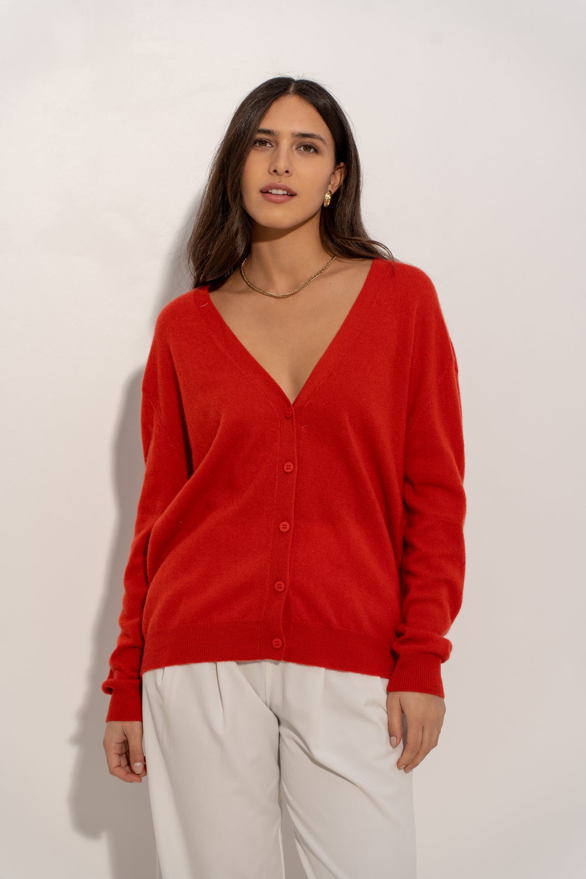 Le Cardigan Cachemire oversize
