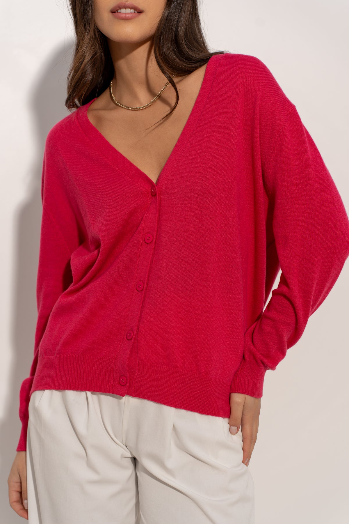 Le Cardigan Cachemire oversize