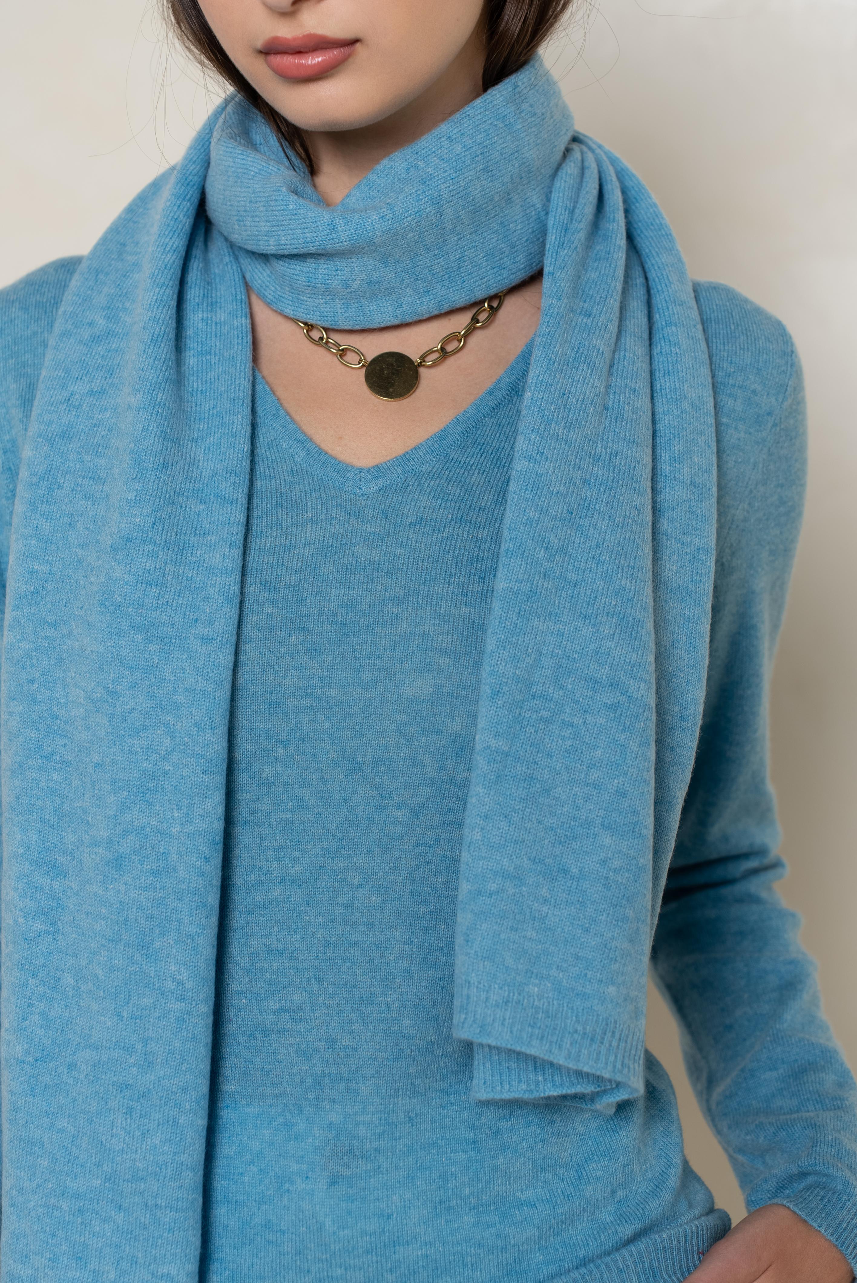 Grande écharpe en cachemire