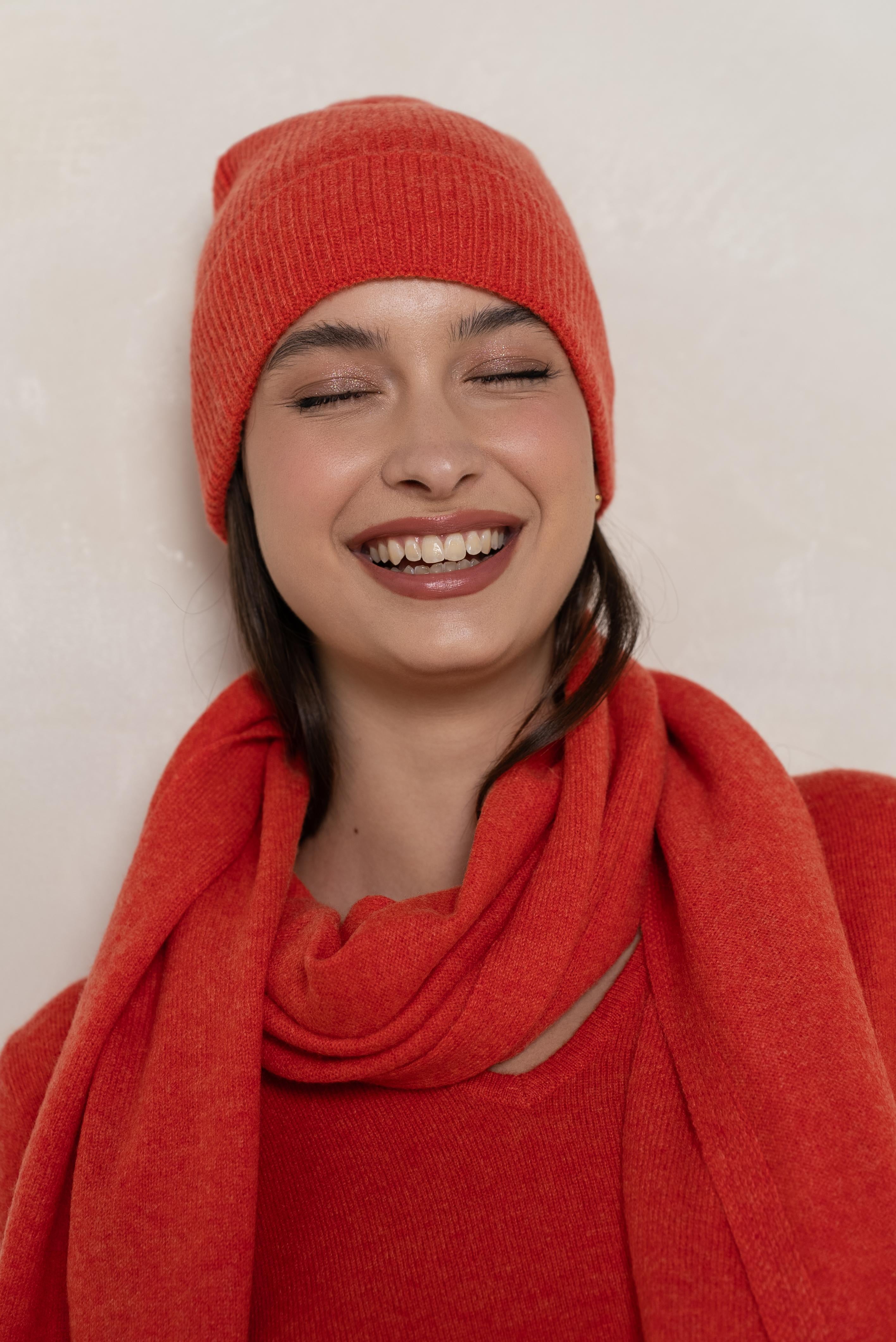 Bonnet 100% cachemire