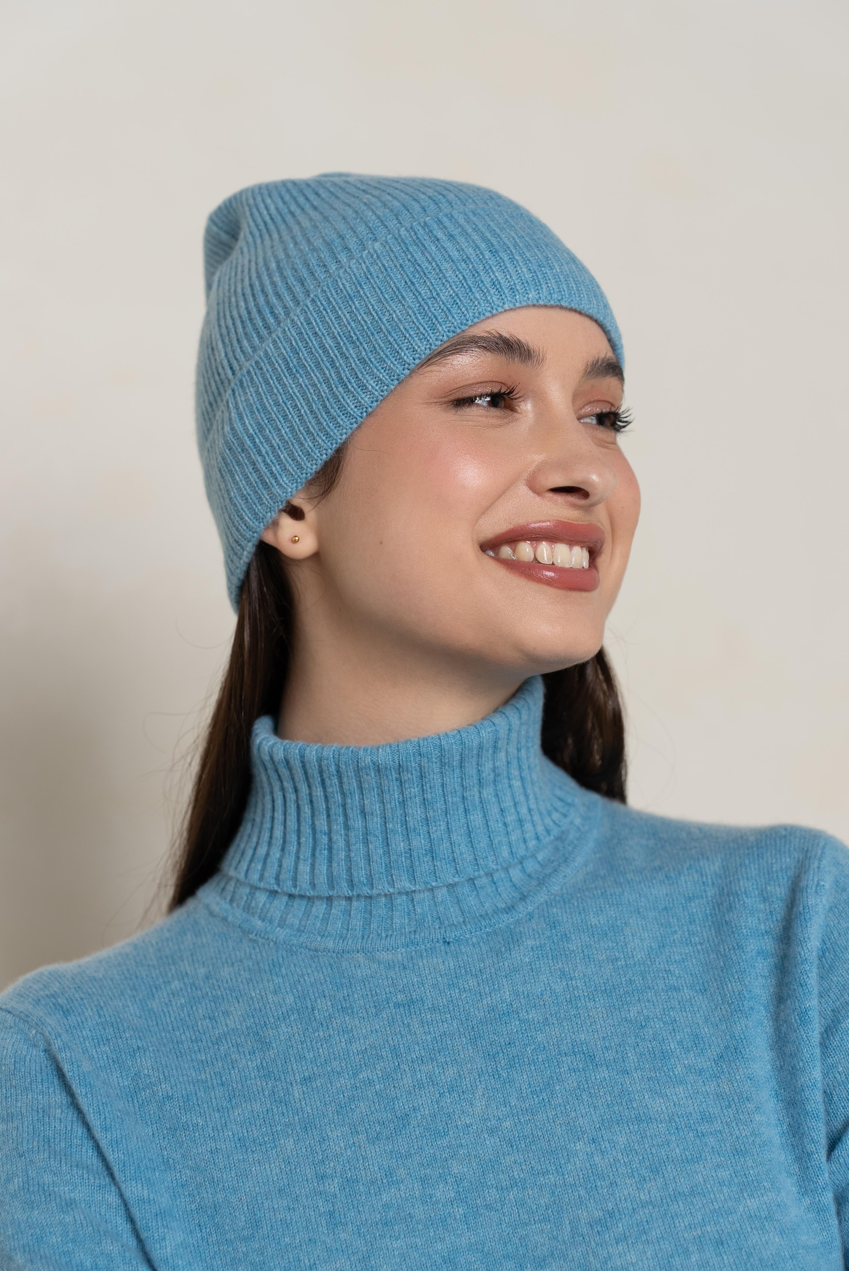 Bonnet 100% cachemire