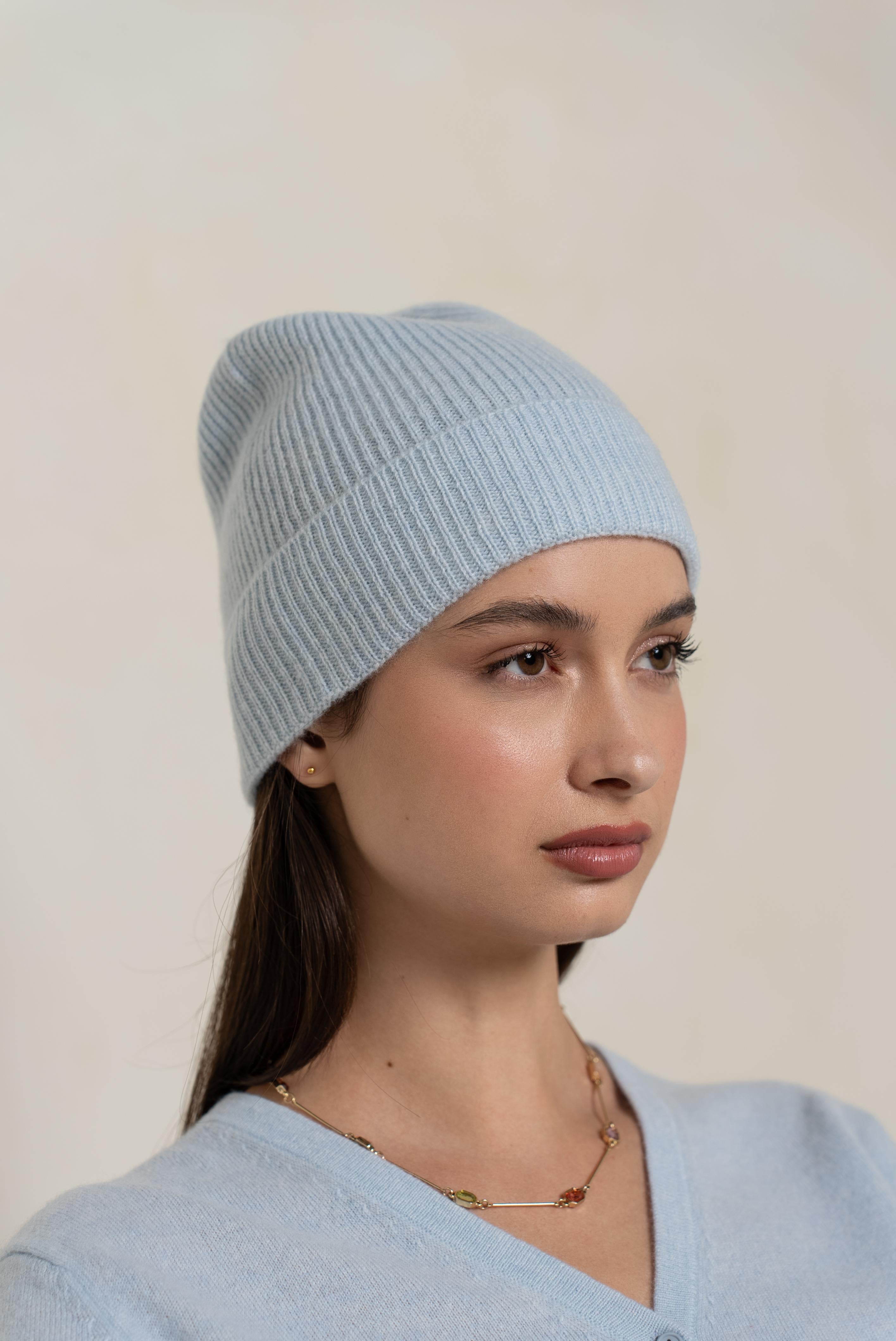 Bonnet 100% cachemire