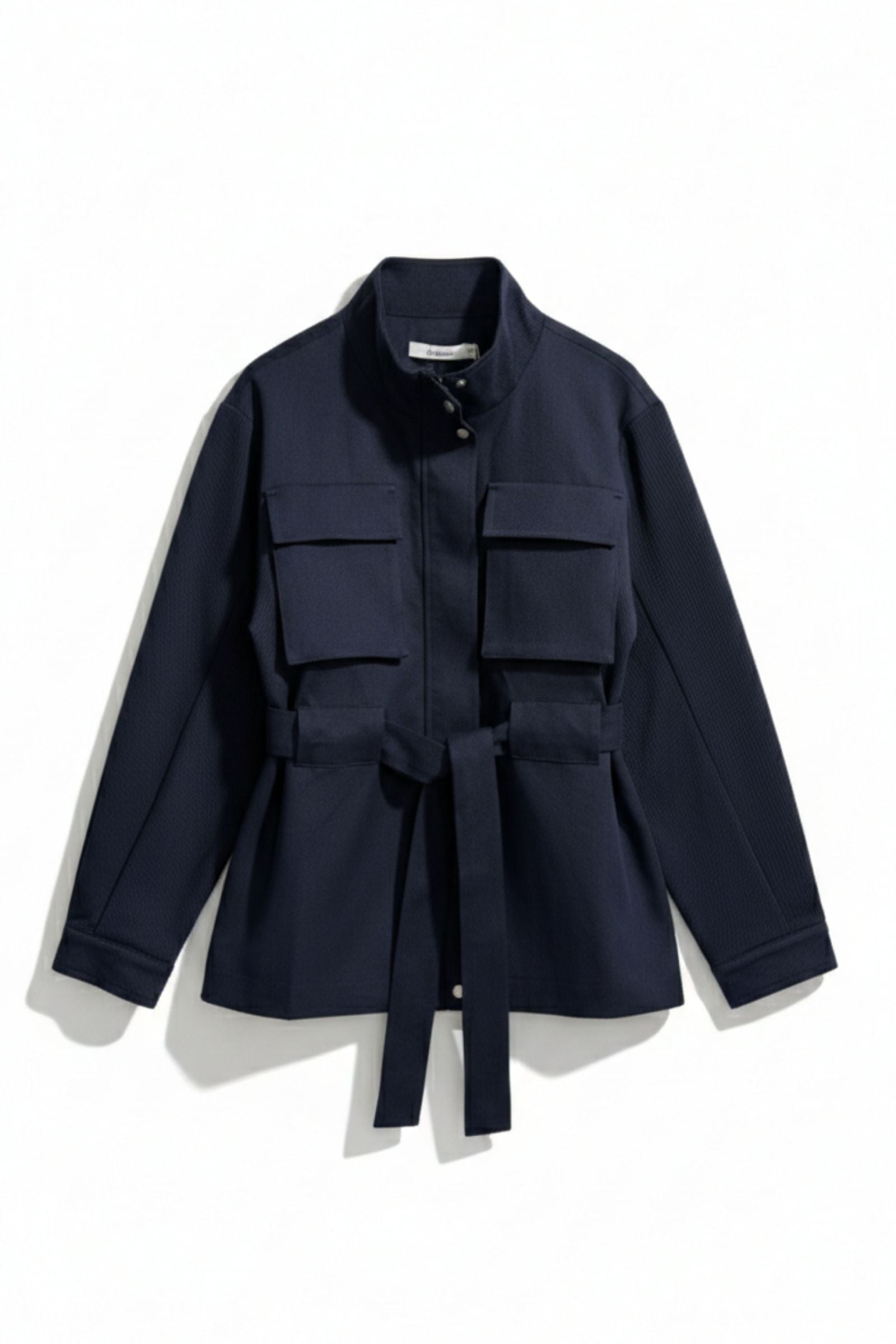 Veste saharienne coton & lyocell