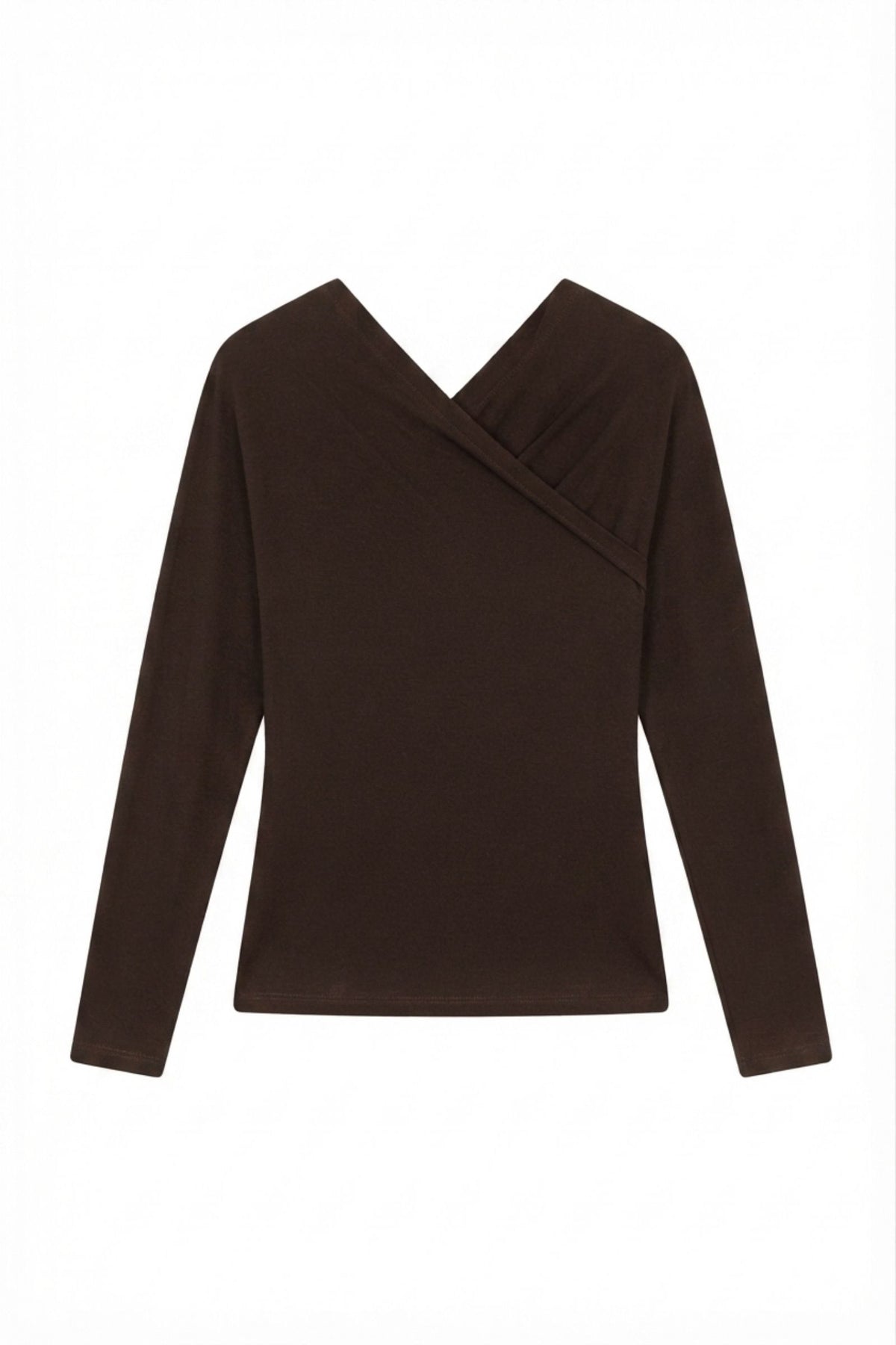 Le Sous-Pull Laine Mérinos cache-cœur