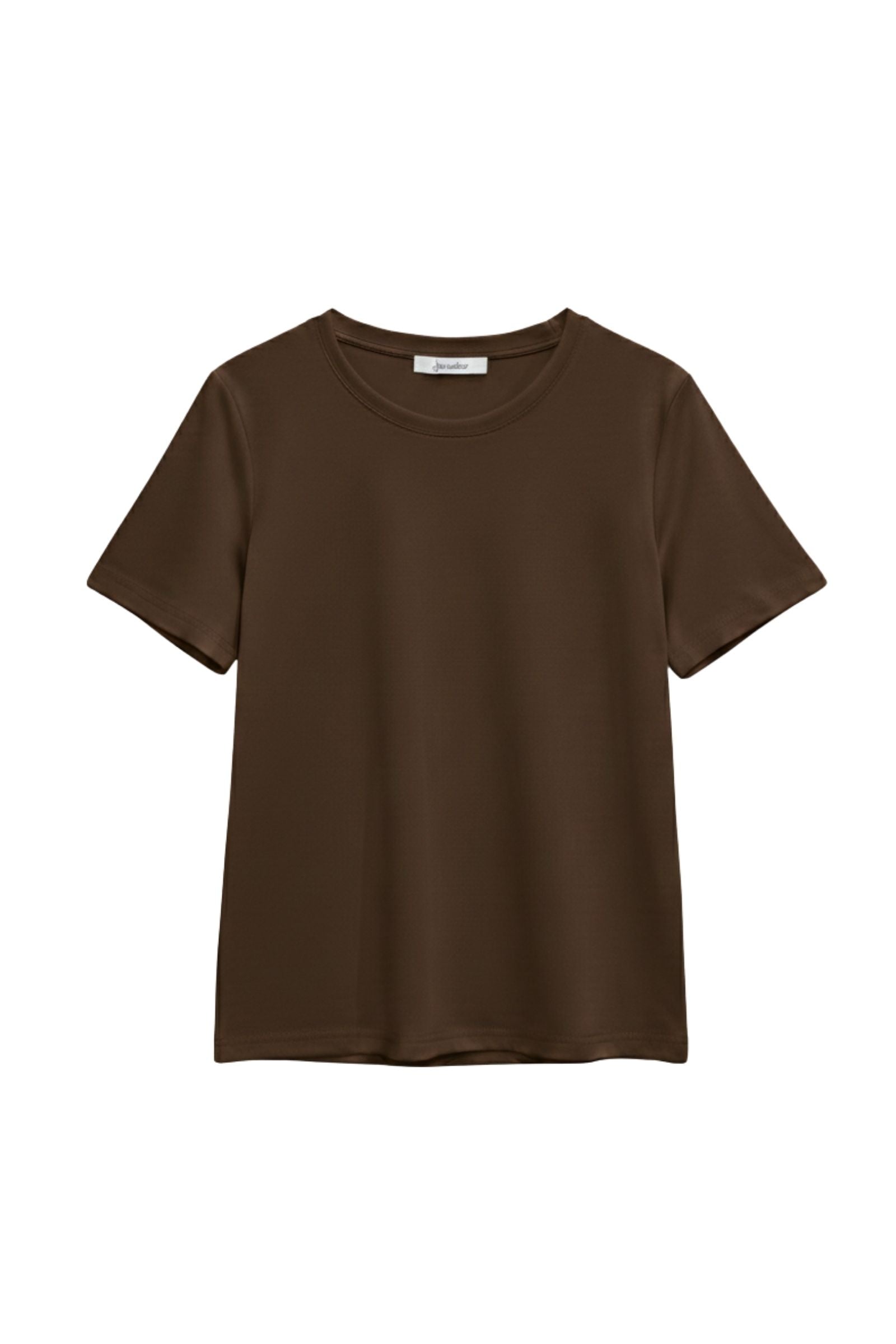 T-shirt col rond 100% coton premium manches courtes