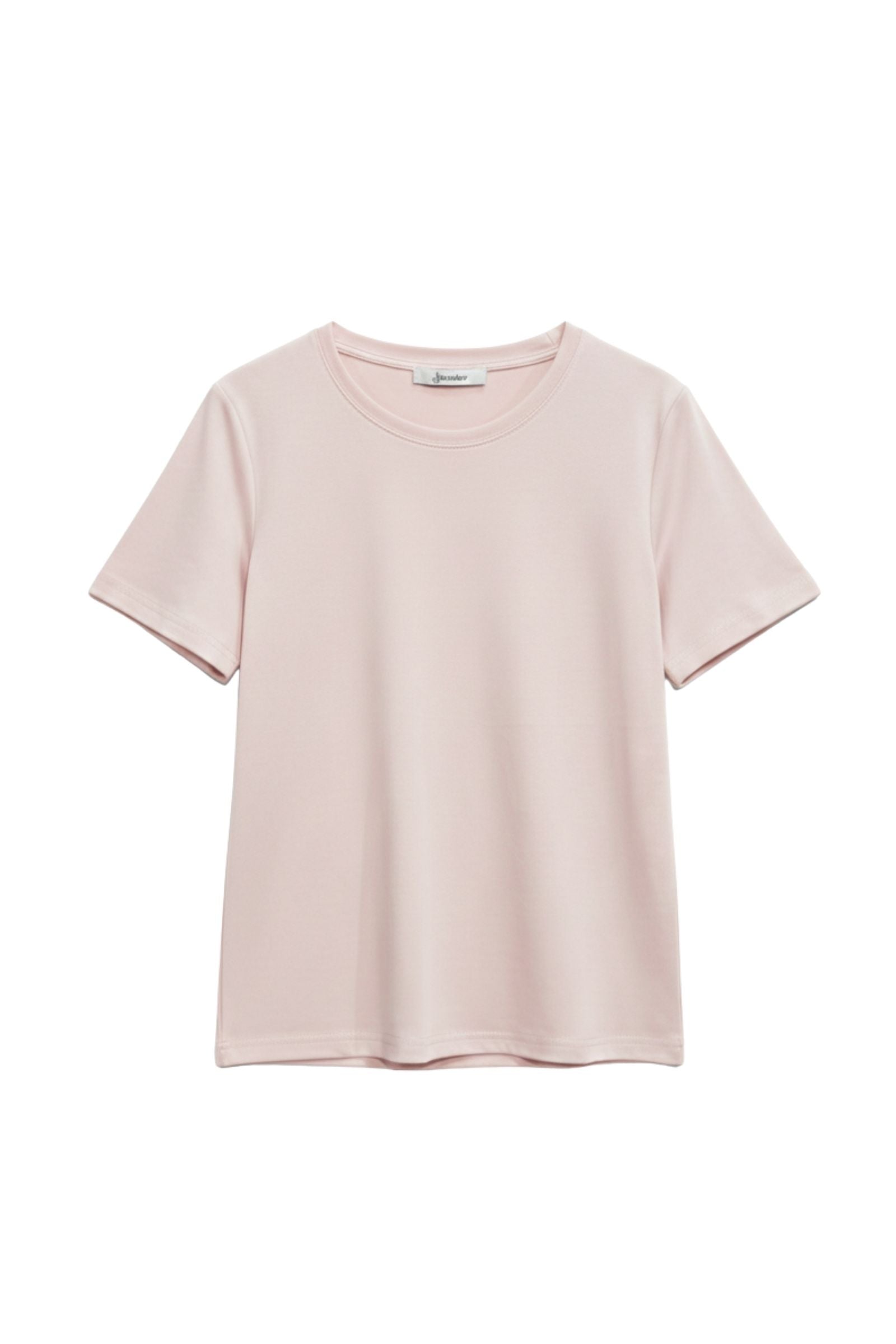 T-shirt col rond 100% coton premium manches courtes