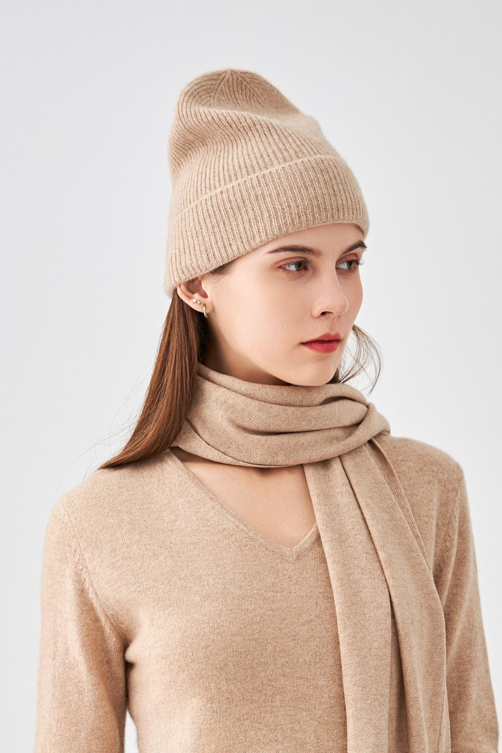 Bonnet 100% cachemire