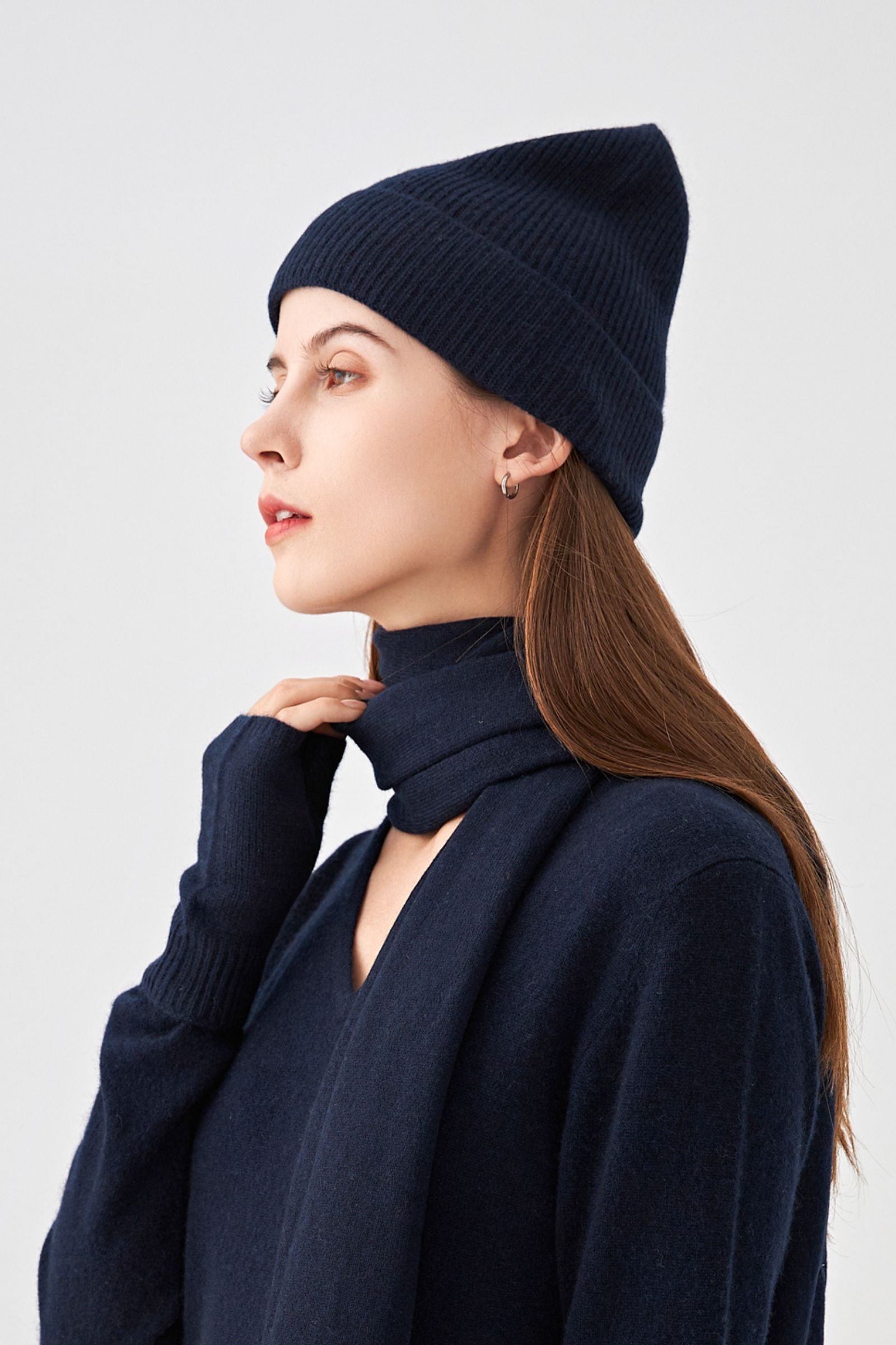 Bonnet 100% cachemire