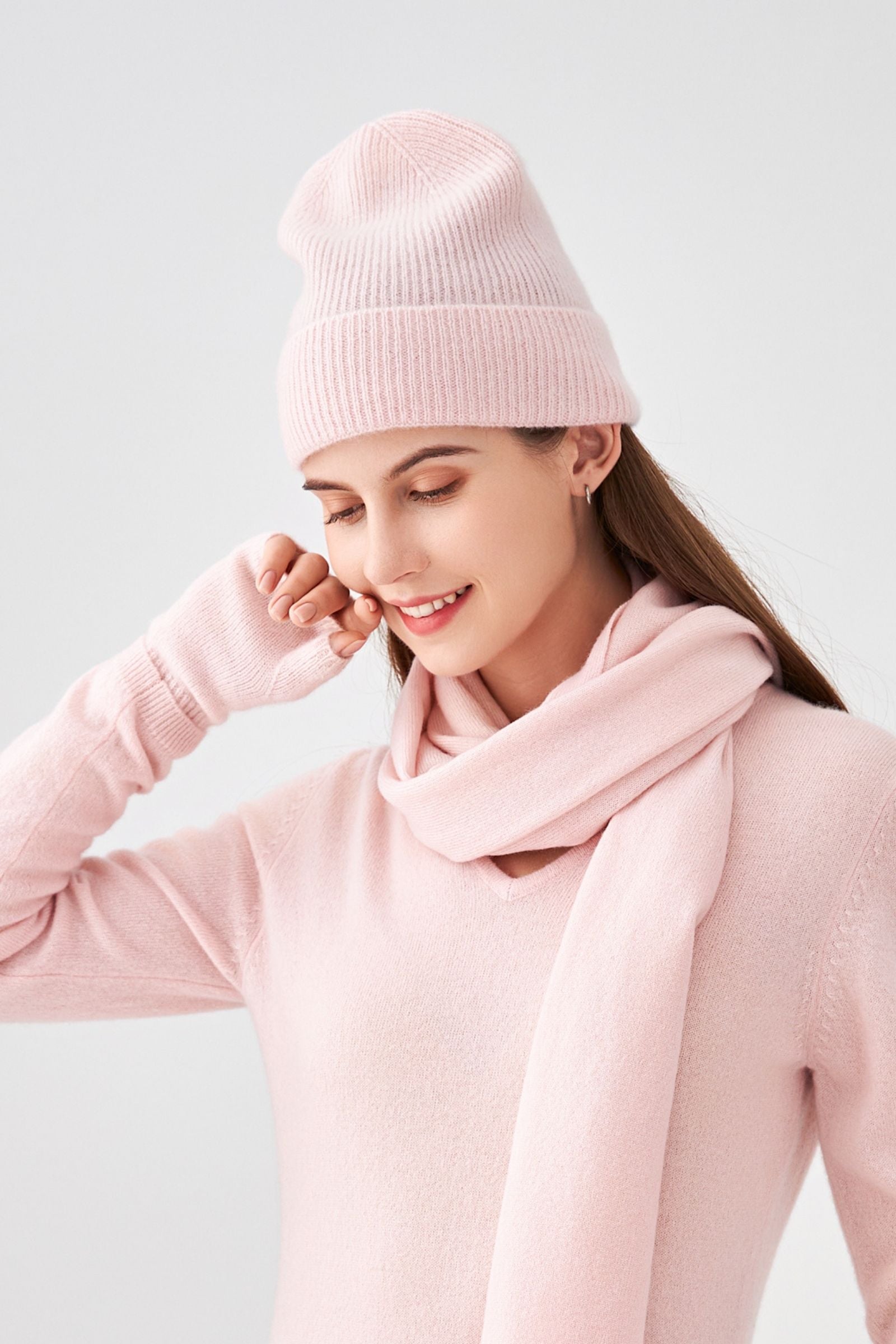 Bonnet 100% cachemire