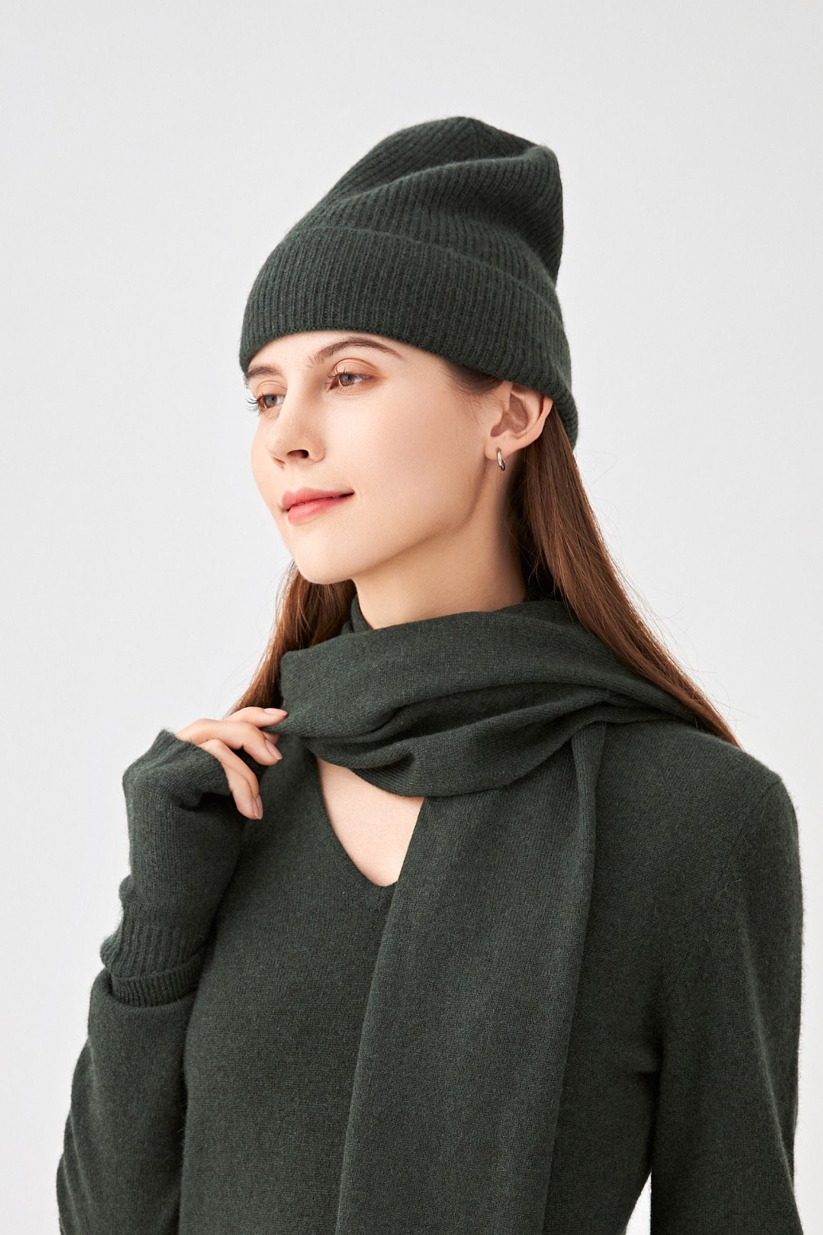 Bonnet 100% cachemire