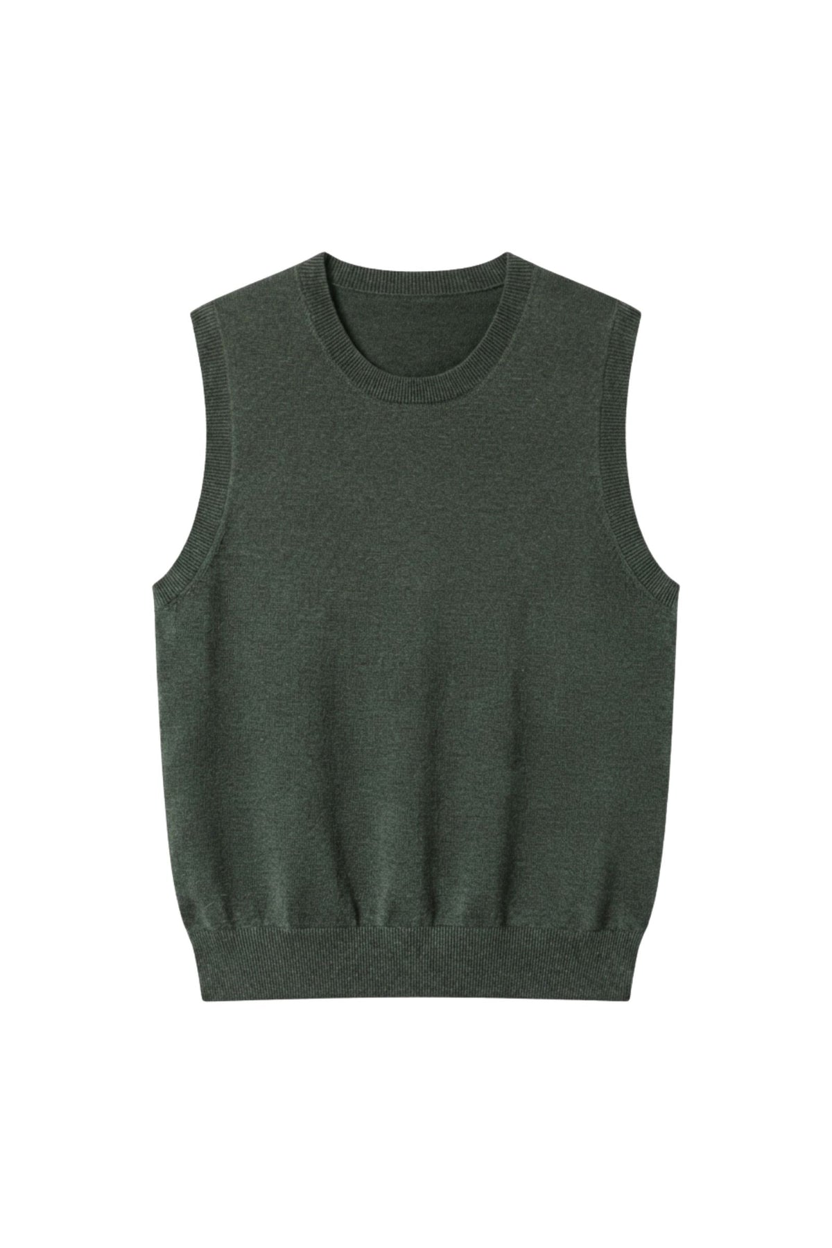 Pull 100% laine mérinos sans manche