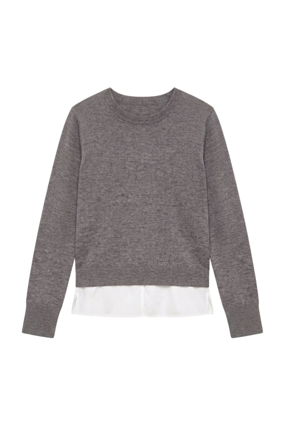 Le Pull Laine Mérinos à volants