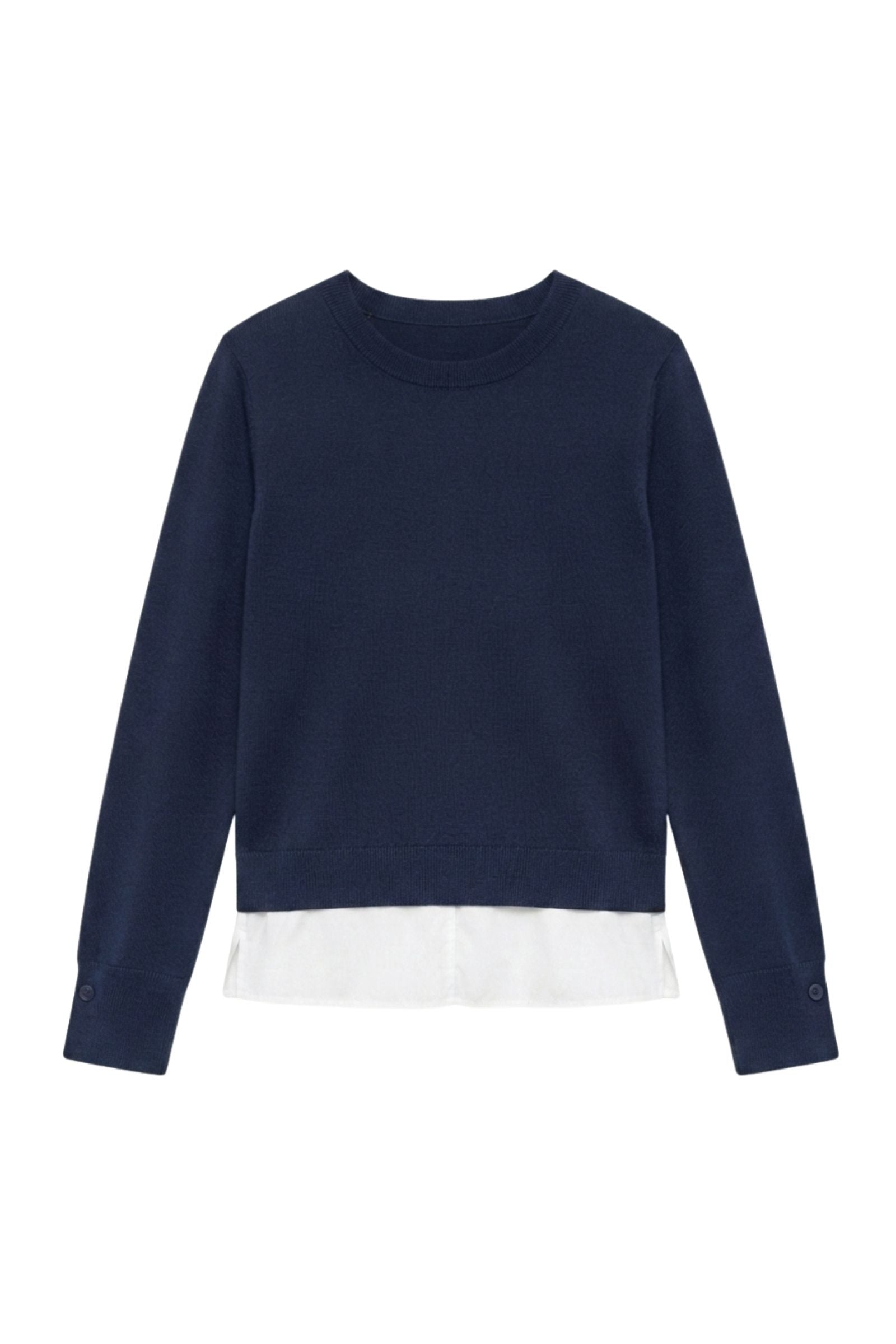 Le Pull Laine Mérinos à volants