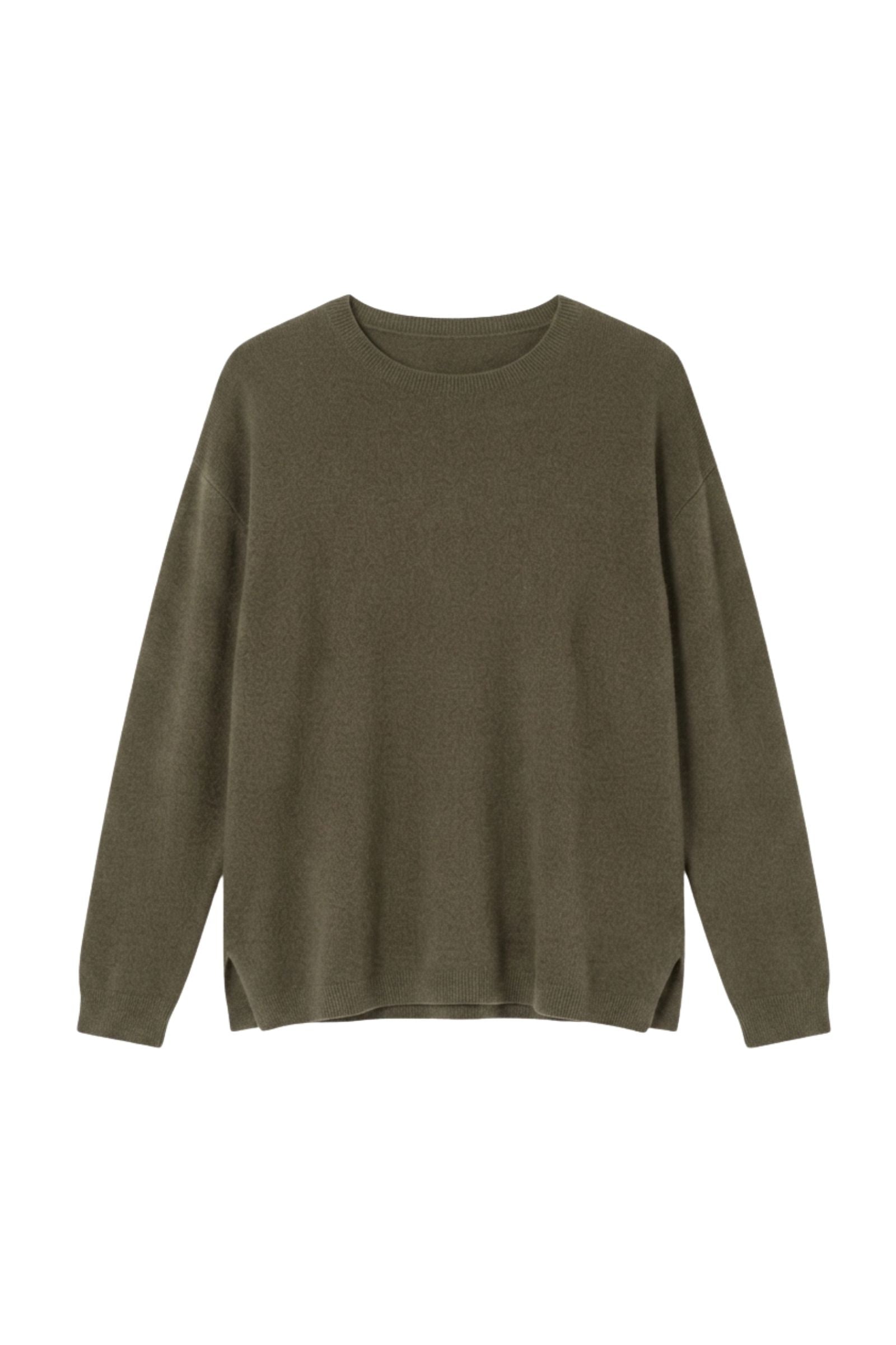 Pull 100% cachemire col rond oversize