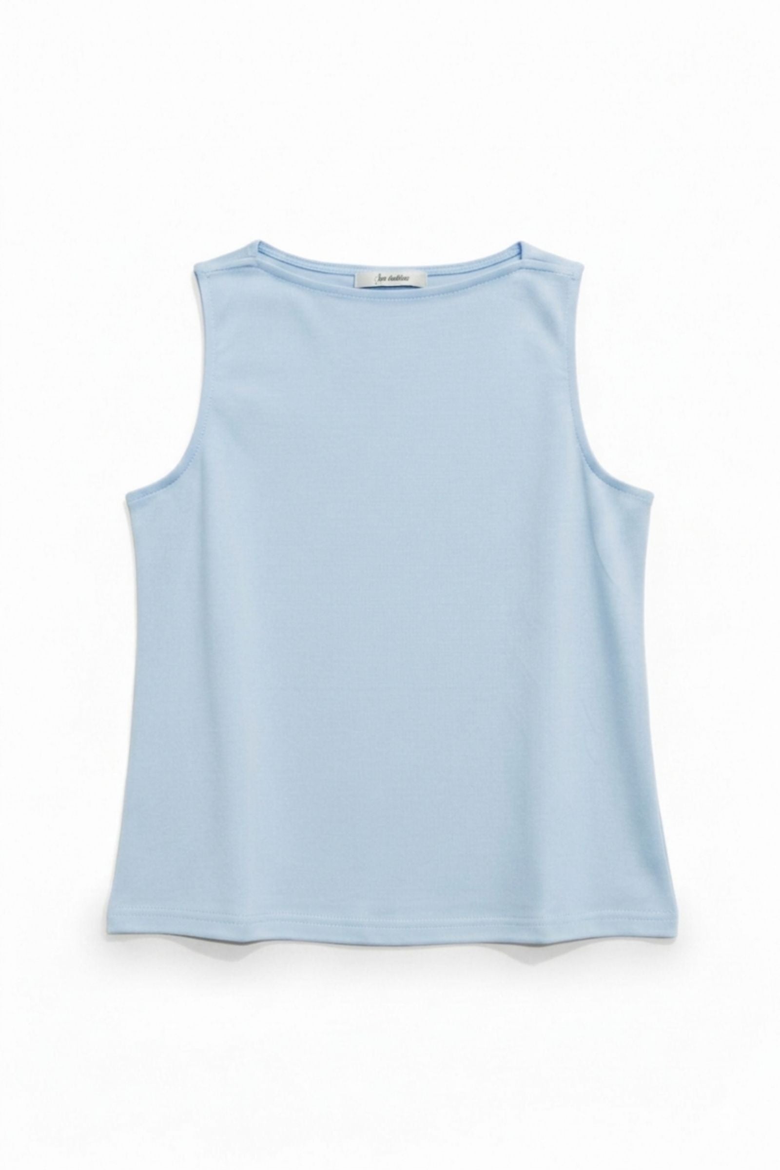 Débardeur 100% coton premium col bateau