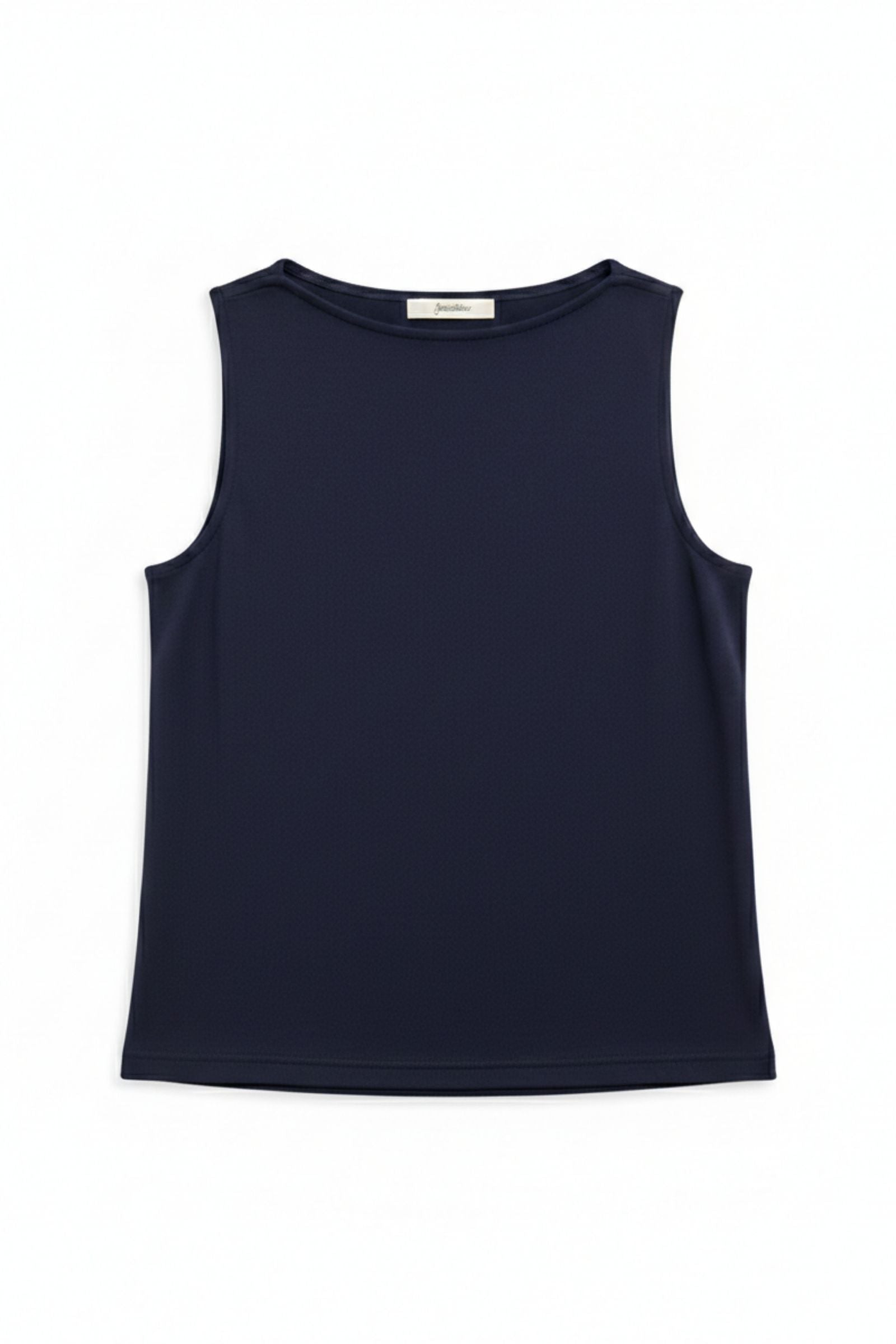 Débardeur 100% coton premium col bateau