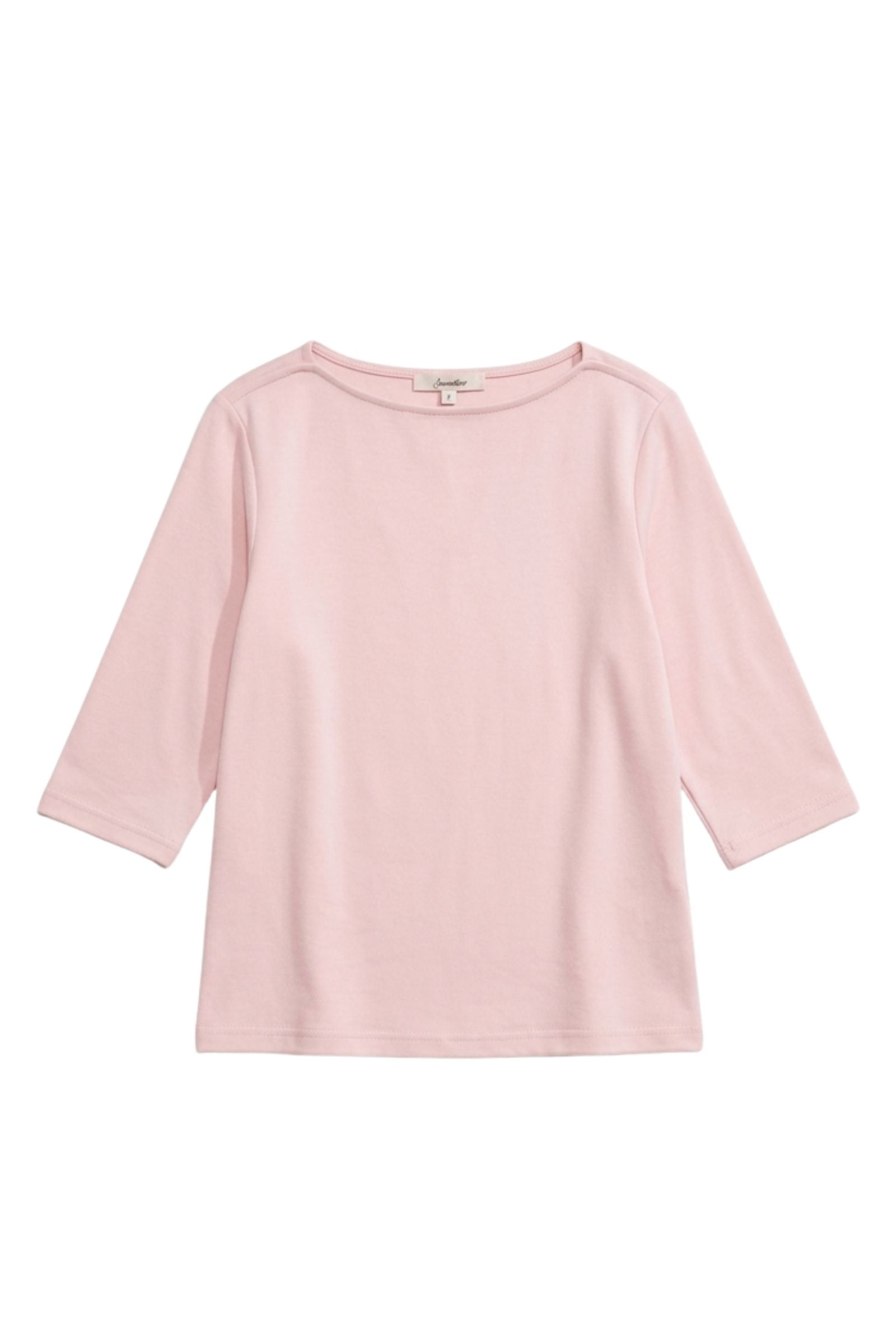 Top 100% coton premium manches courtes col bateau