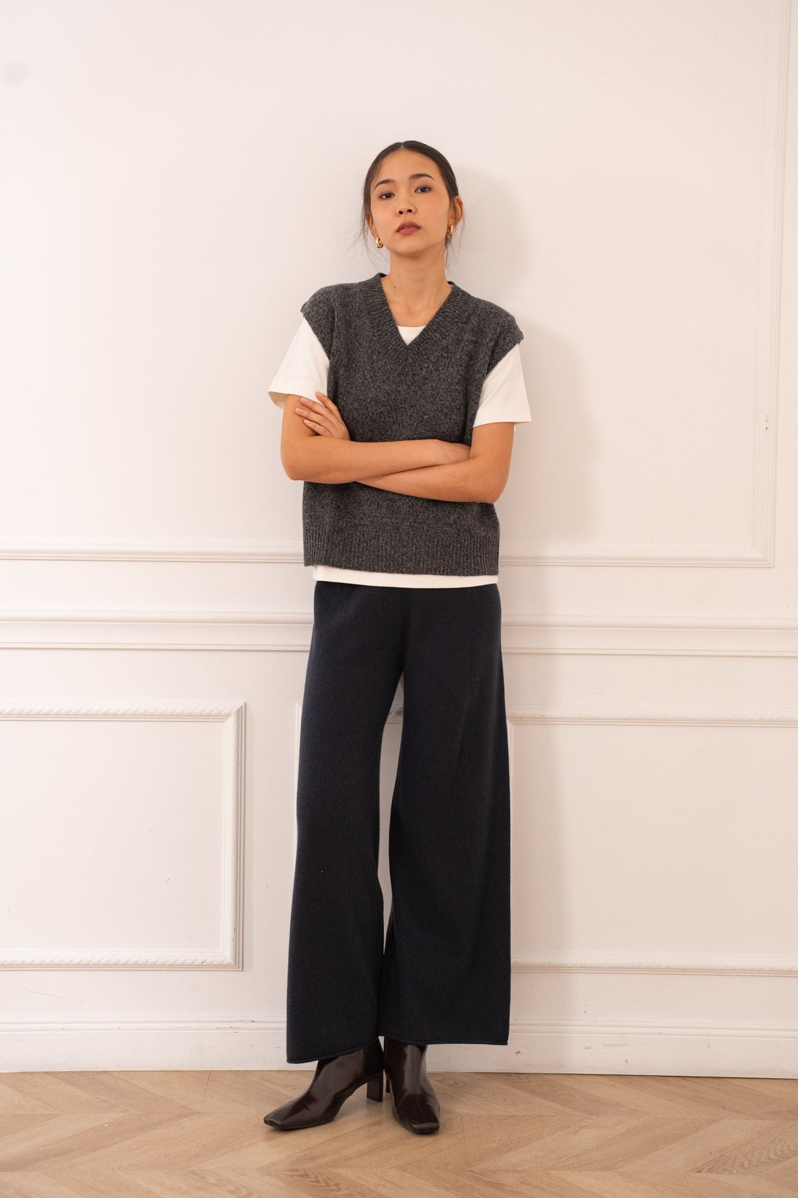 Pantalon laine & cachemire