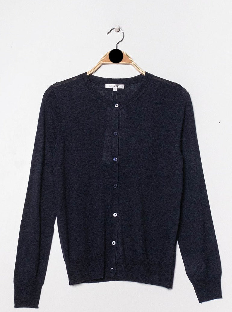 Cardigan en soie et cachemire