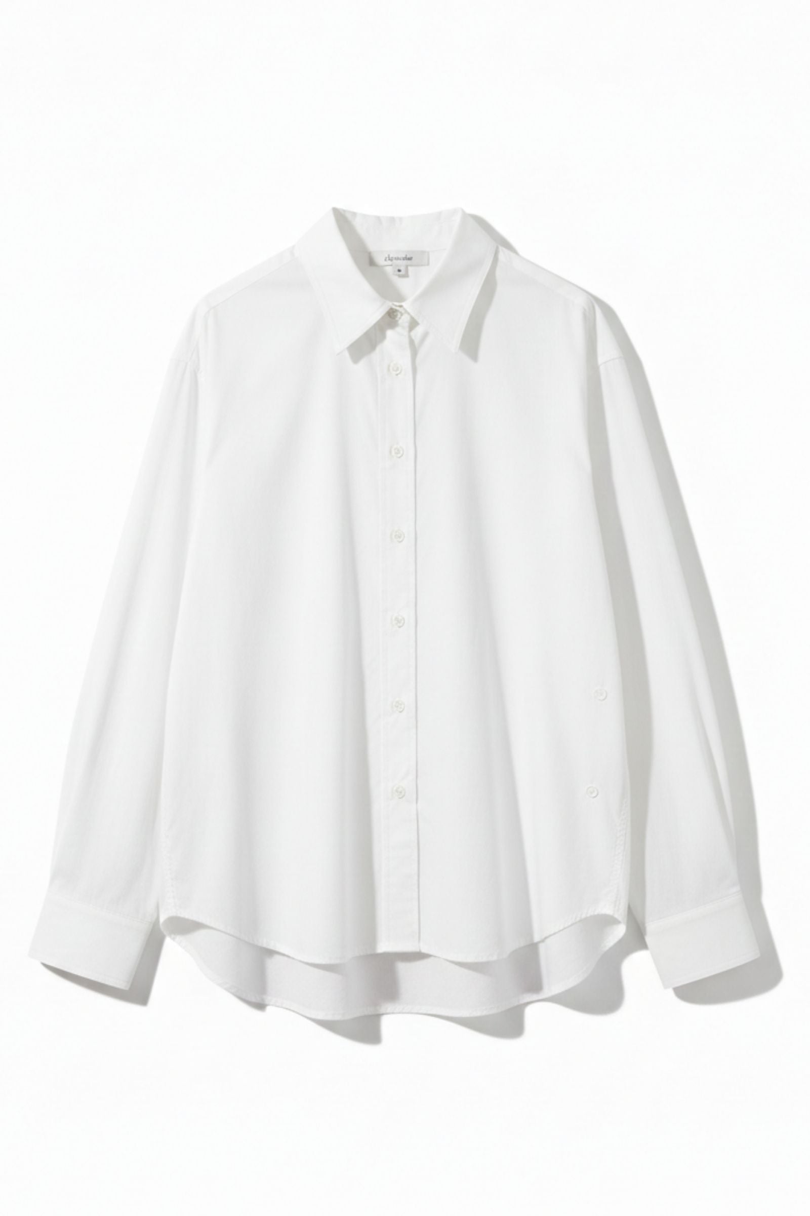 Chemise 100% coton oversize 2 en 1