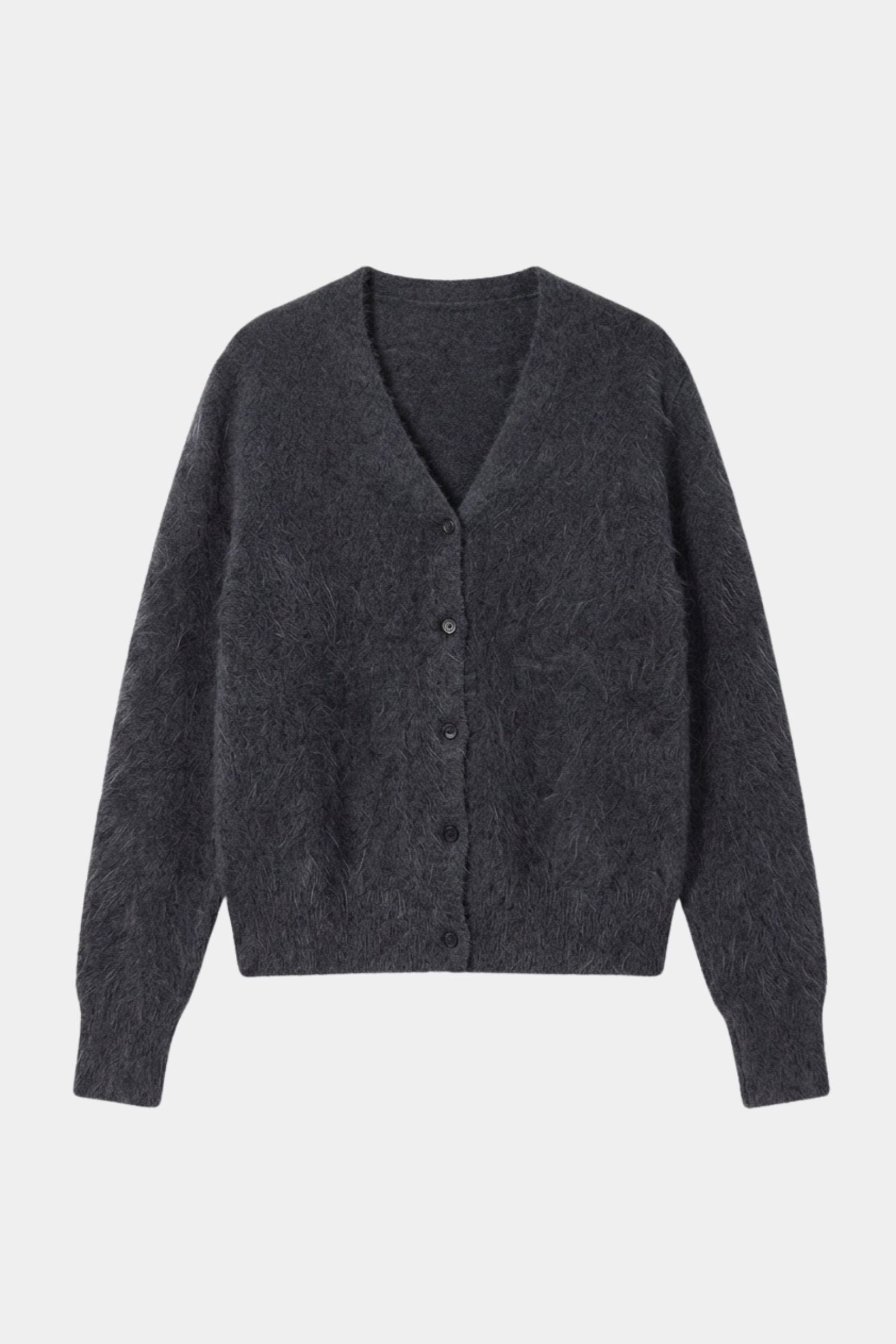 Le Gilet Laine & Cachemire brossé col V