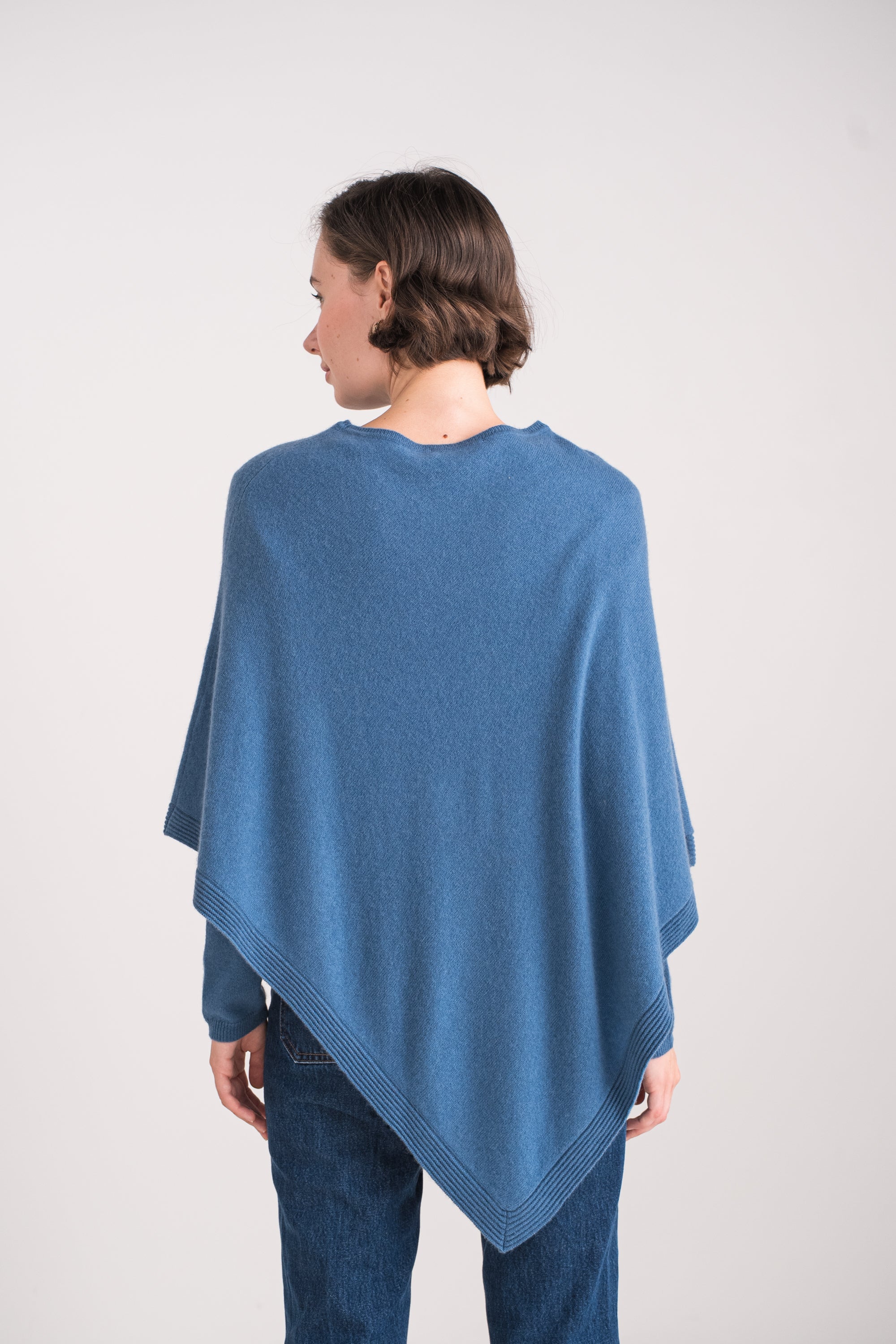 Poncho en cachemire